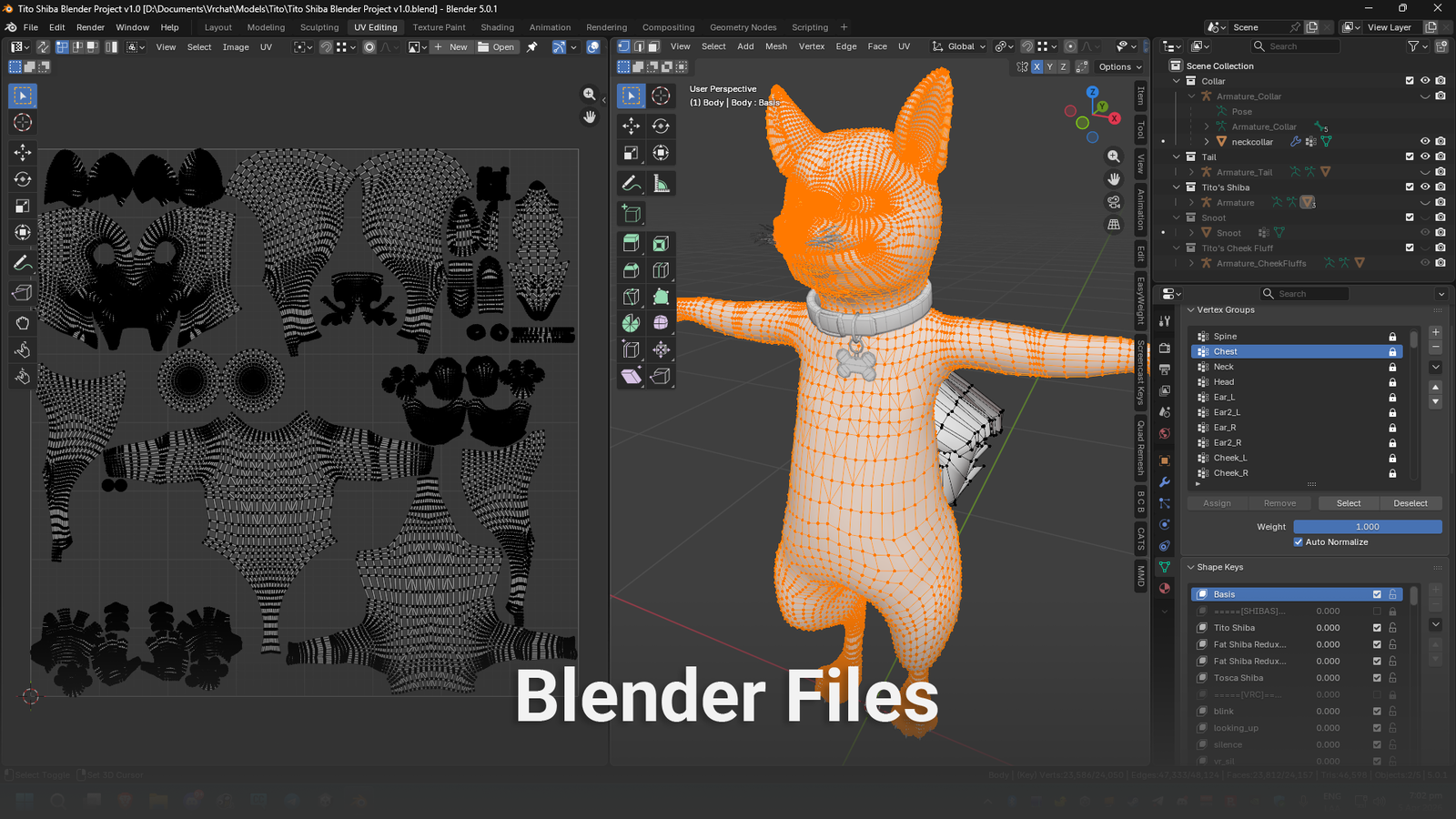Tito Shiba Edit (VRChat Avatar)