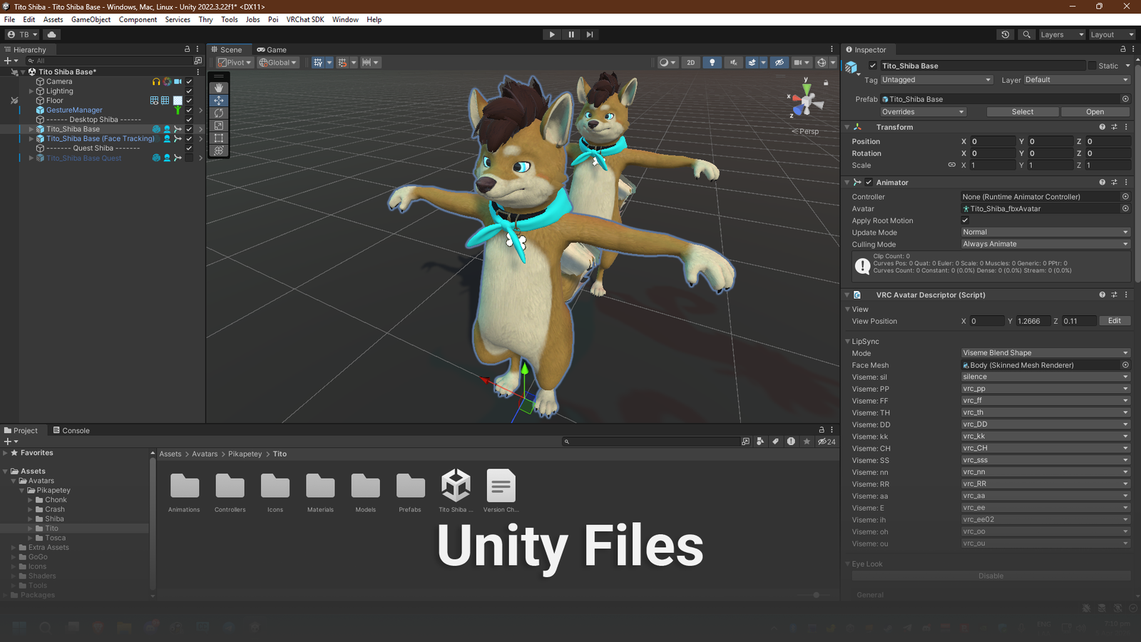 Tito Shiba Edit (VRChat Avatar)