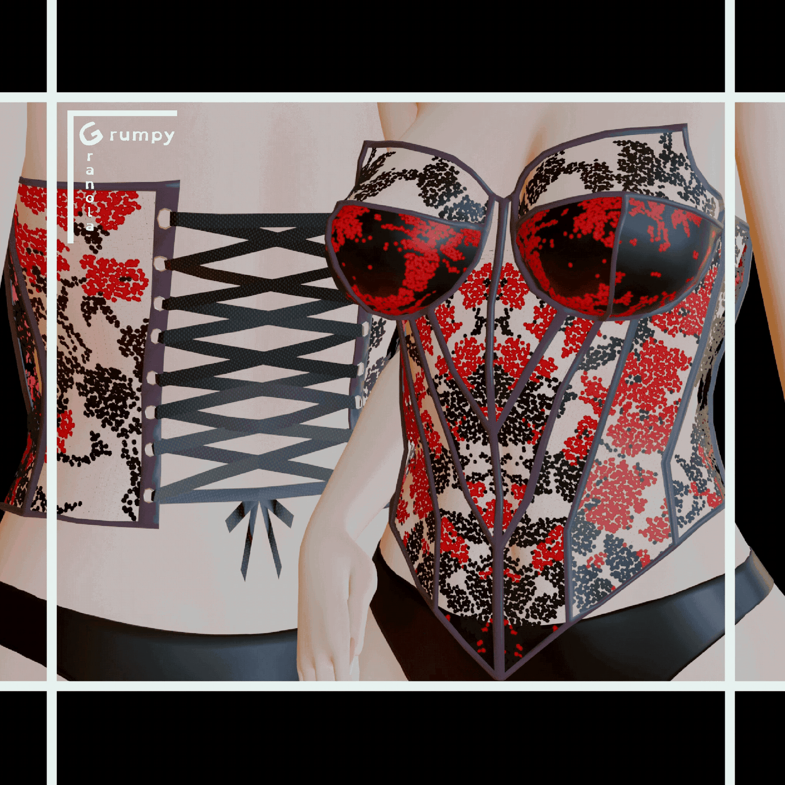 Princess Mesh Corset