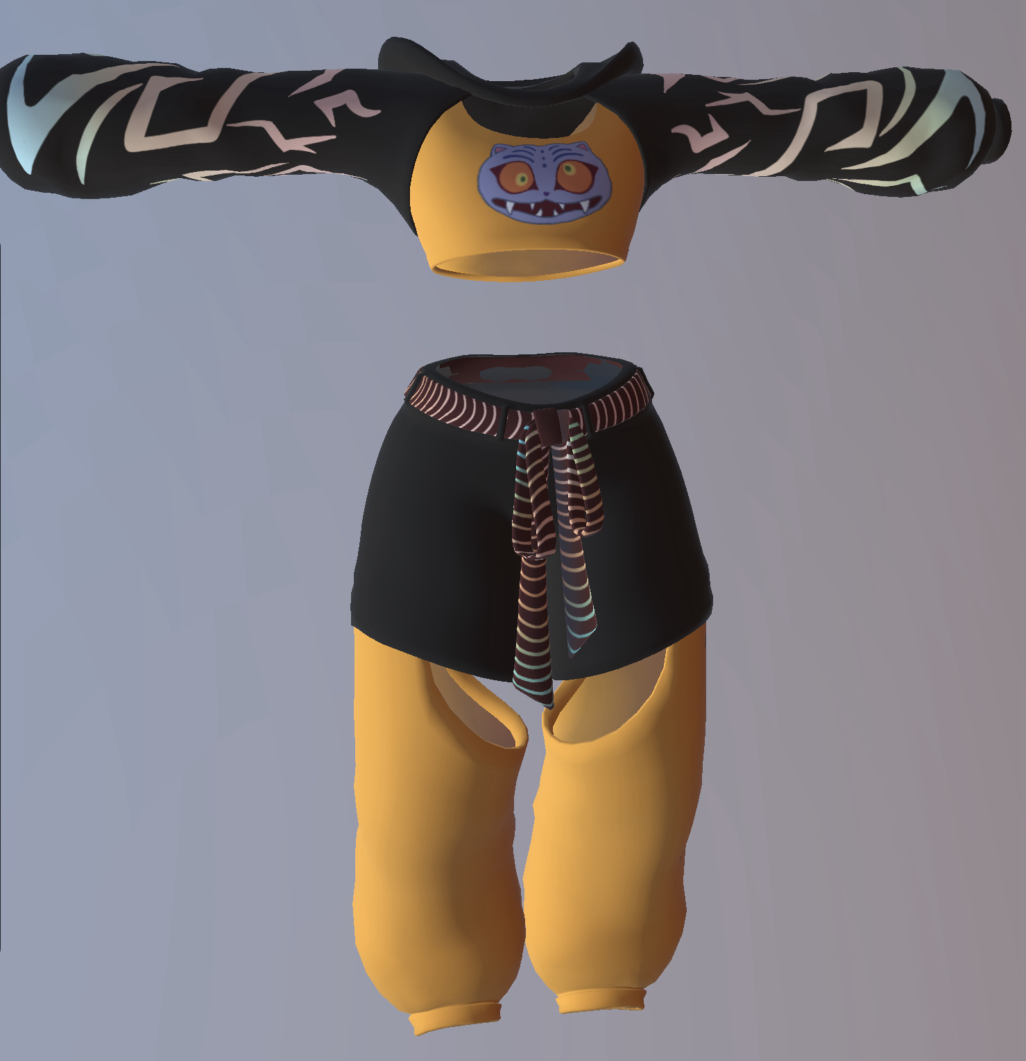 Derpy Cat Comfy Fit TEXTURE Novabeast