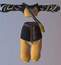 Derpy Cat Comfy Fit TEXTURE Novabeast