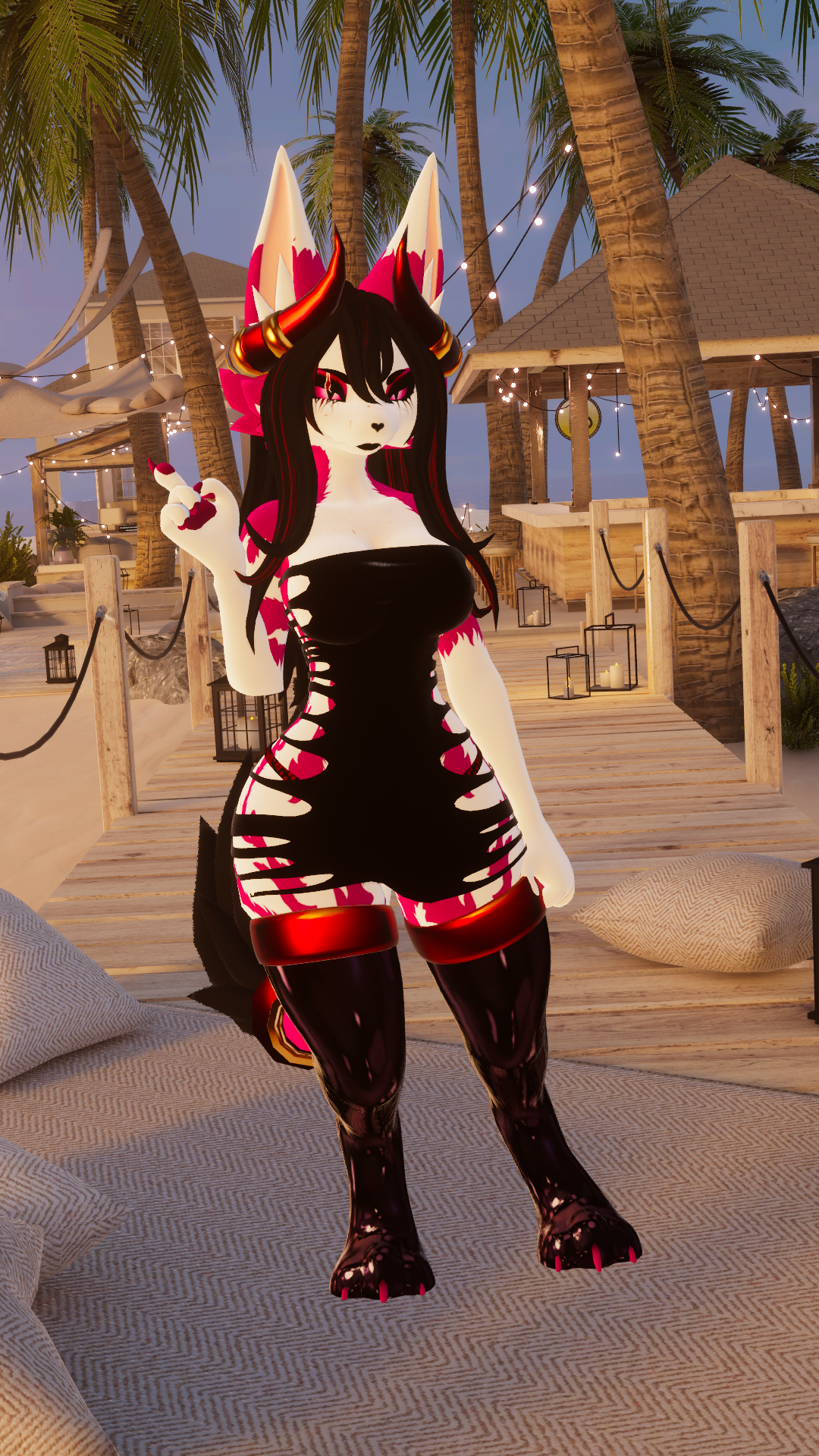 Athena's Hairstyle Thin Strand For KFN Novabeast