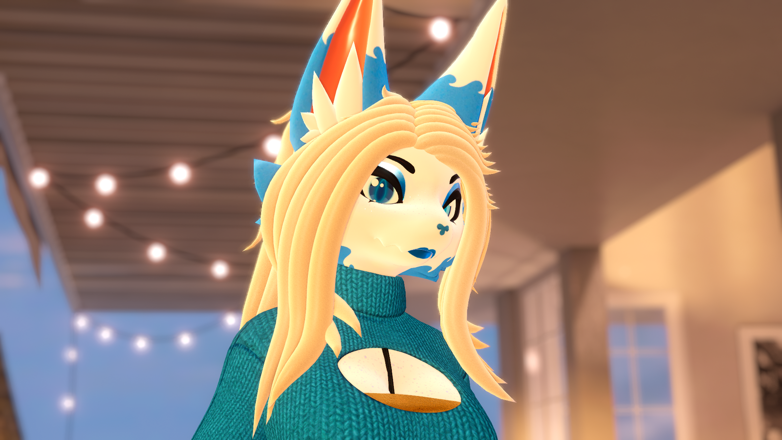 Yiura's Ponytail Hairstyle for KFN Novabeast