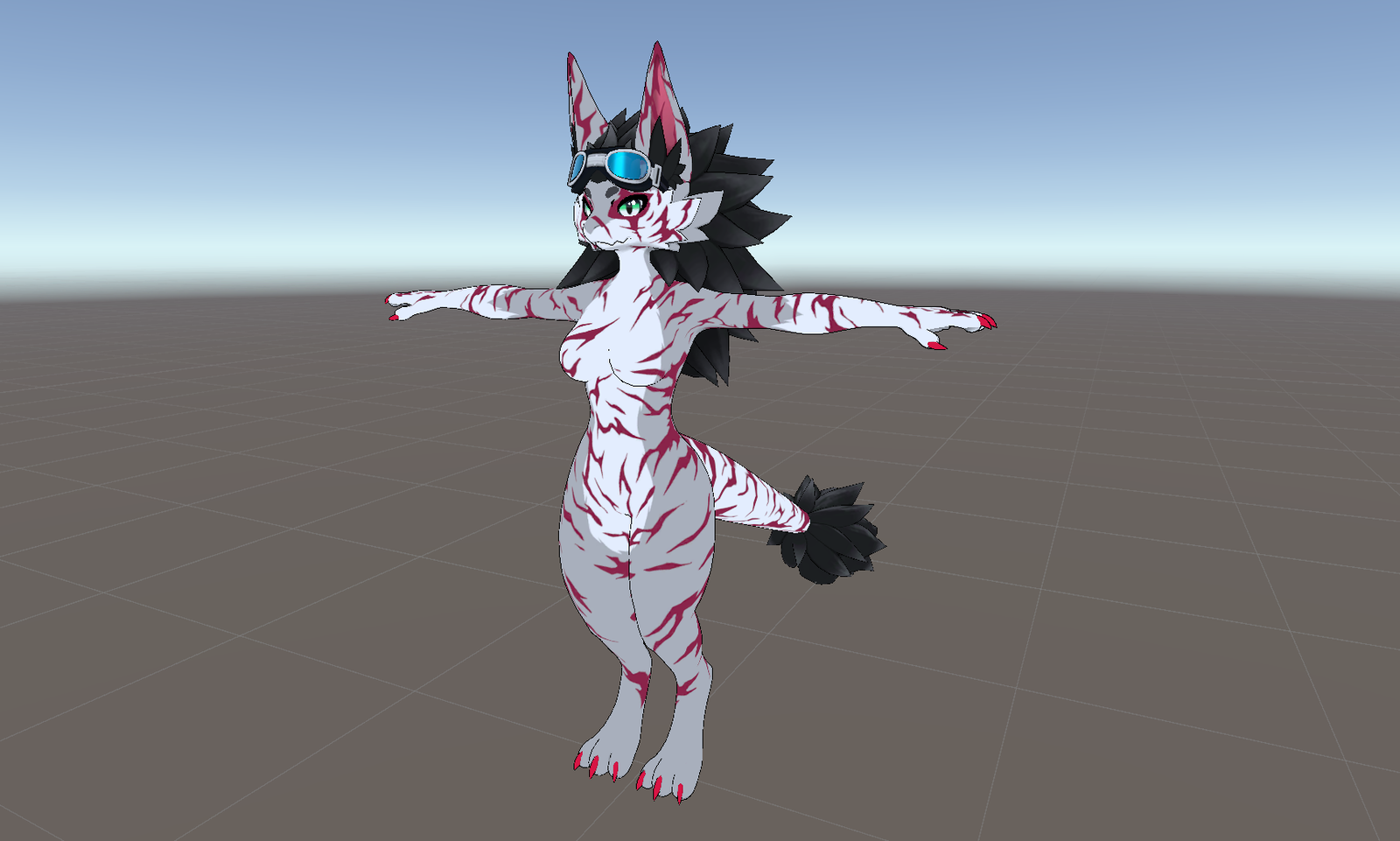 Maki JJK Skin For Novabeast 1.2 | VRChat Texture
