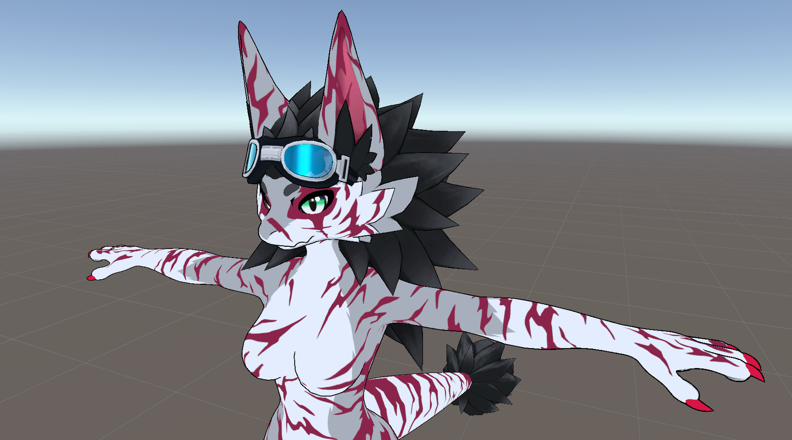Maki JJK Skin For Novabeast 1.2 | VRChat Texture
