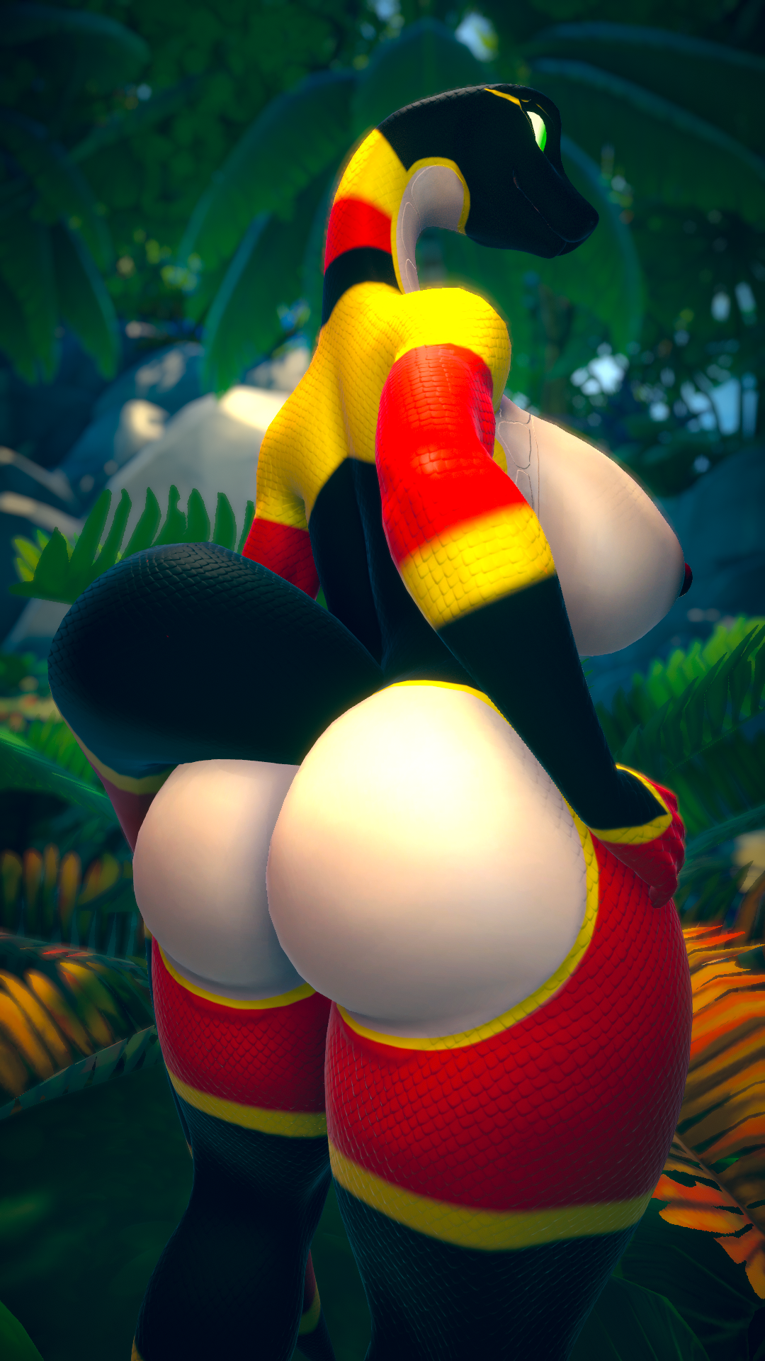 Lily the Snake Coral - Texture & Material