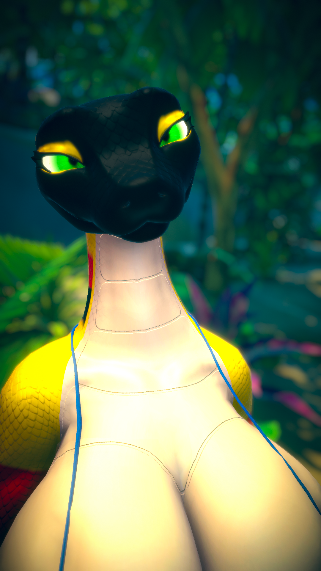 Lily the Snake Coral - Texture & Material