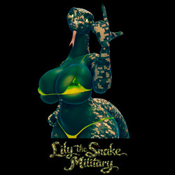 Lily the Snake Military - Texture & Material