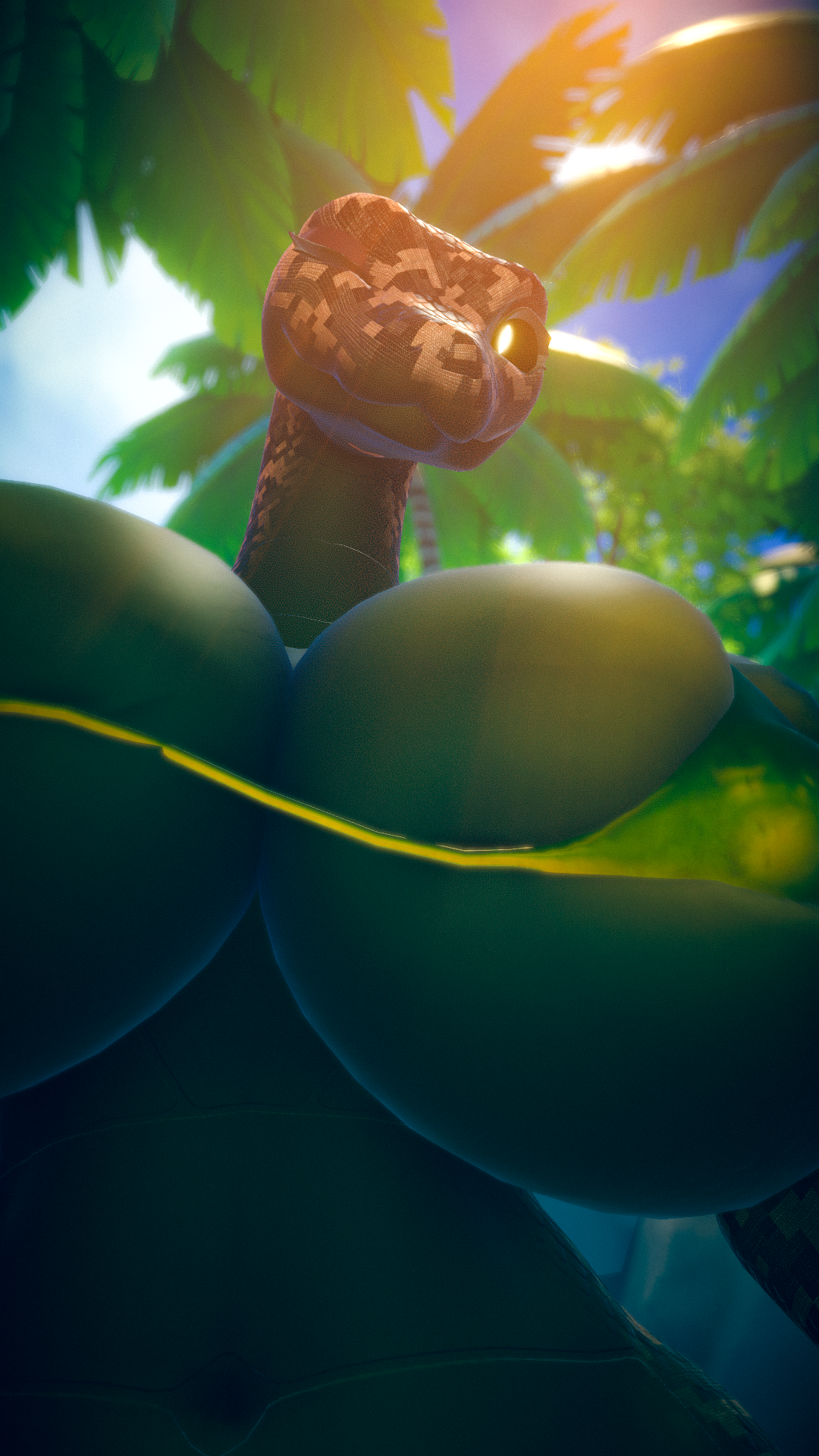 Lily the Snake Military - Texture & Material