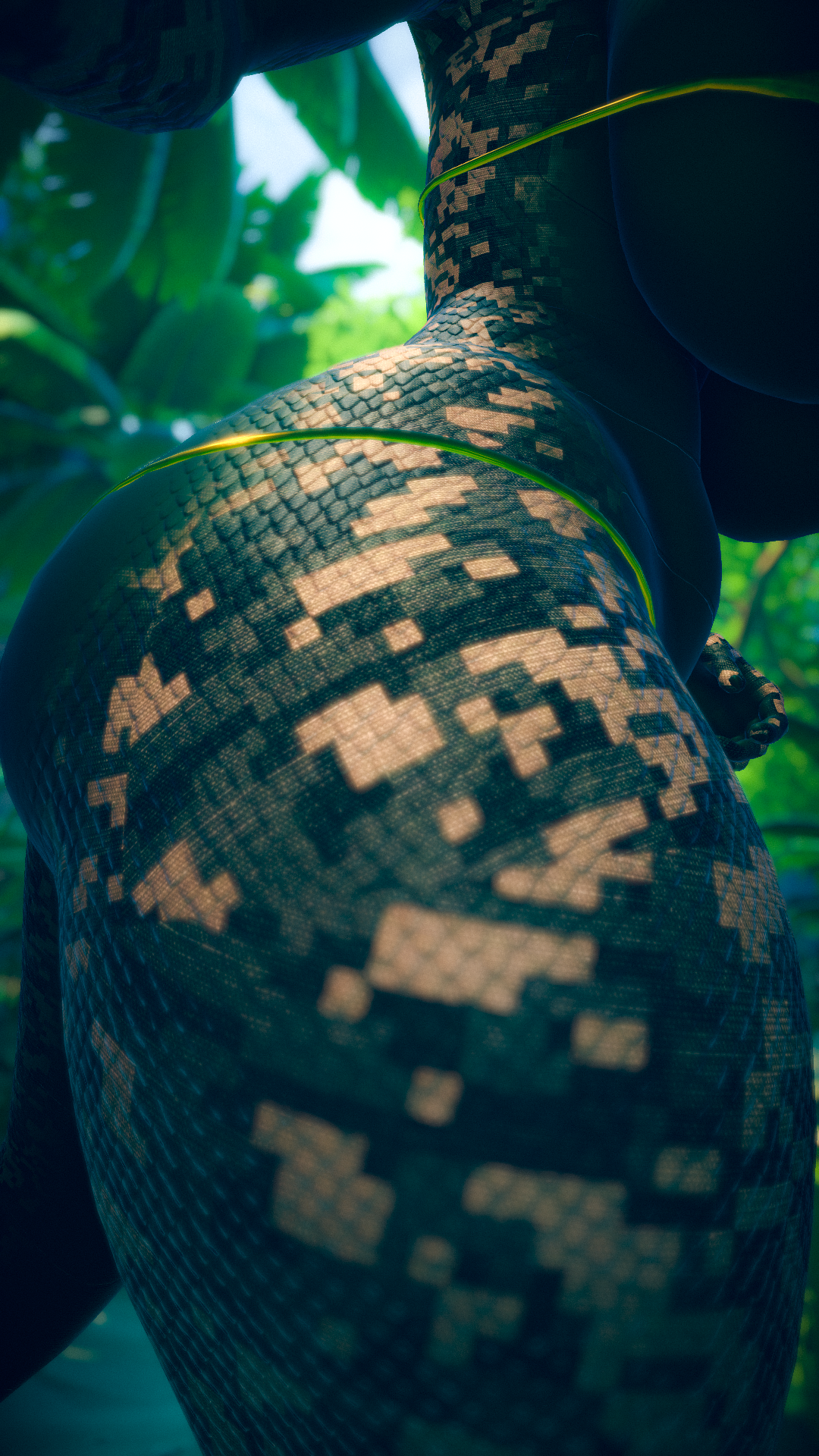 Lily the Snake Military - Texture & Material