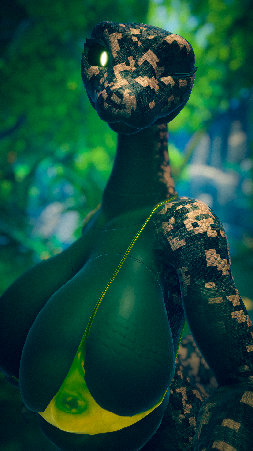Lily the Snake Military - Texture & Material