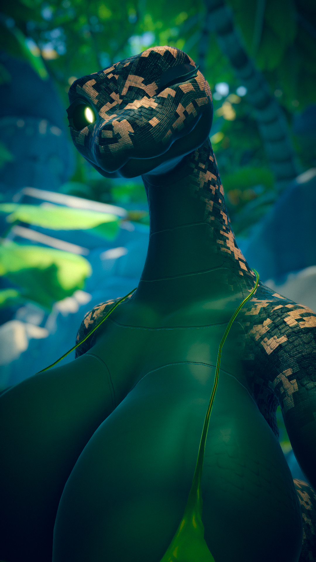 Lily the Snake Military - Texture & Material