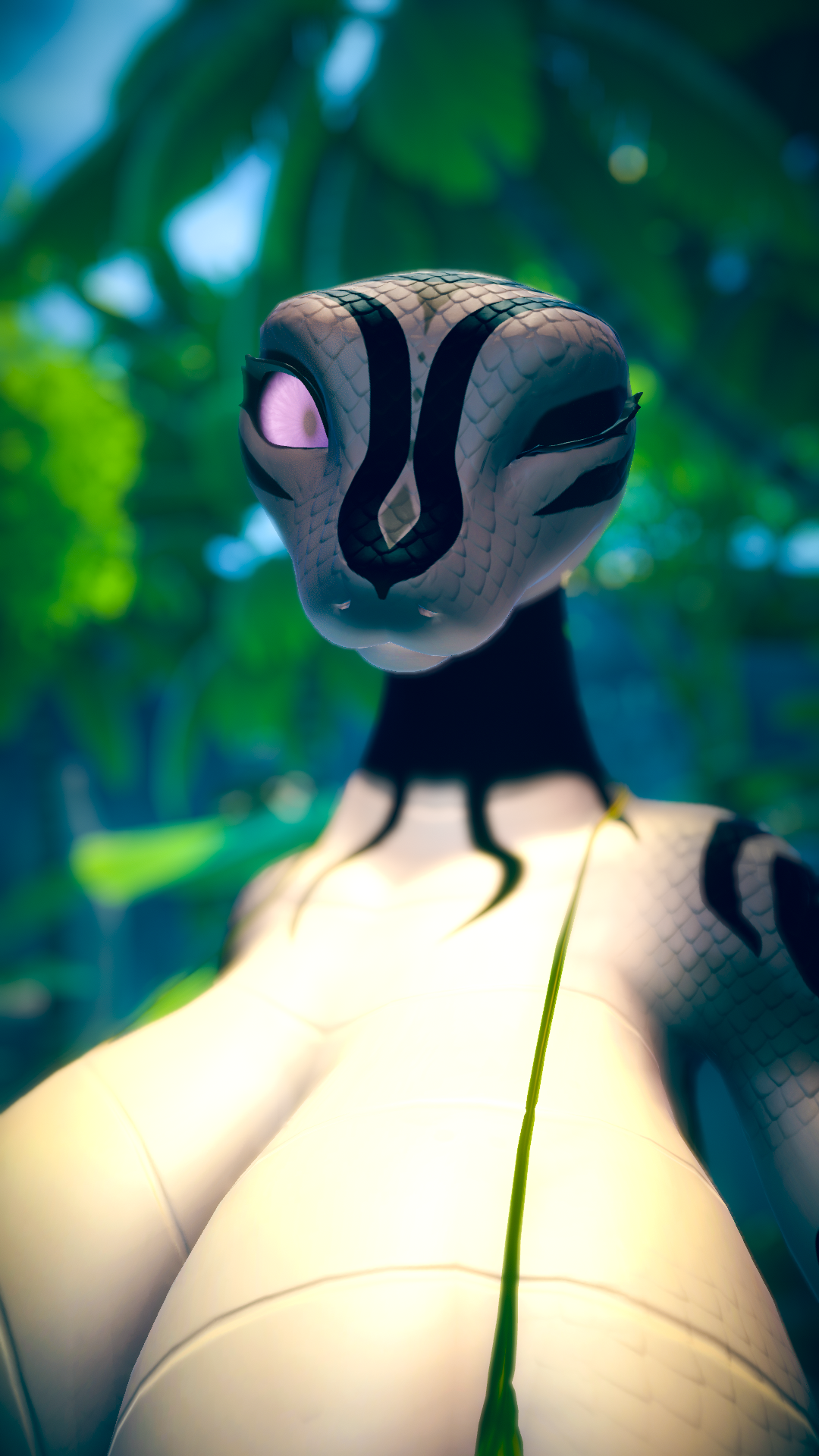 Lily the Snake Tribal - Texture & Material