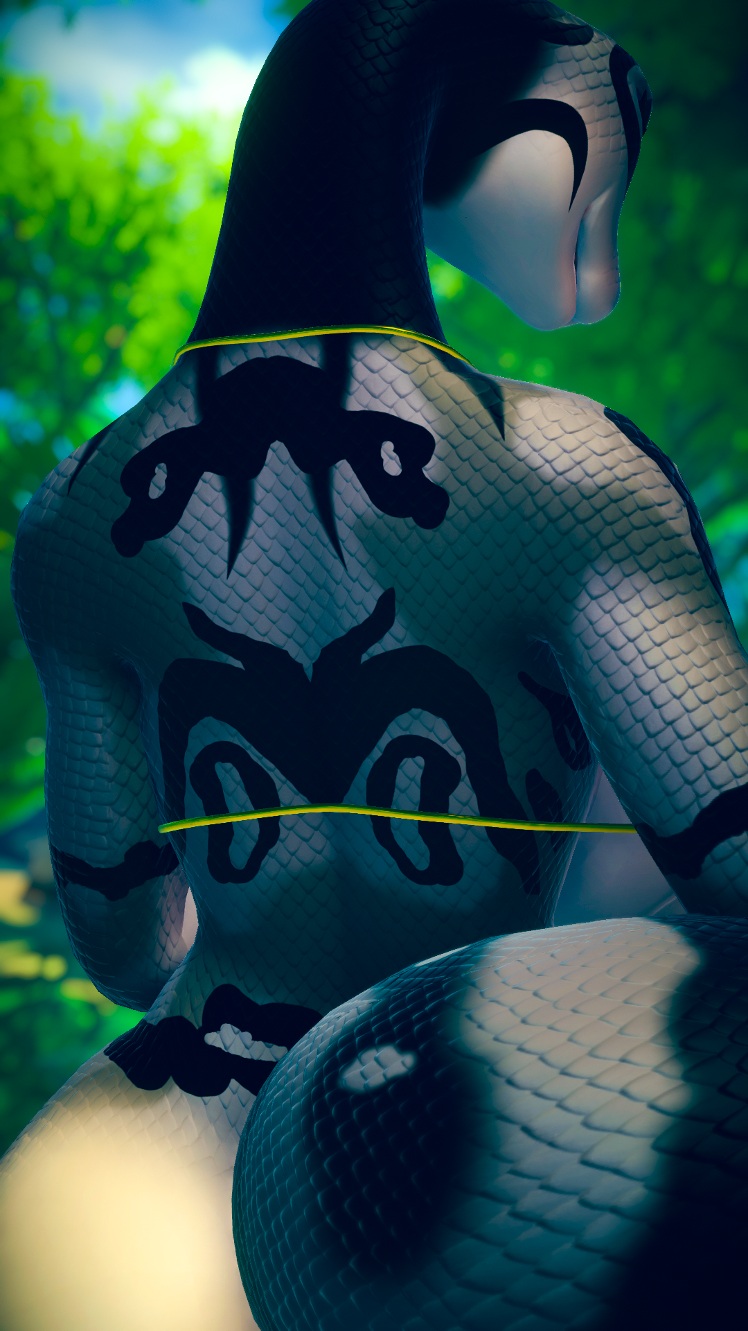 Lily the Snake Tribal - Texture & Material