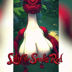 Lily the Snake Red - Texture & Material