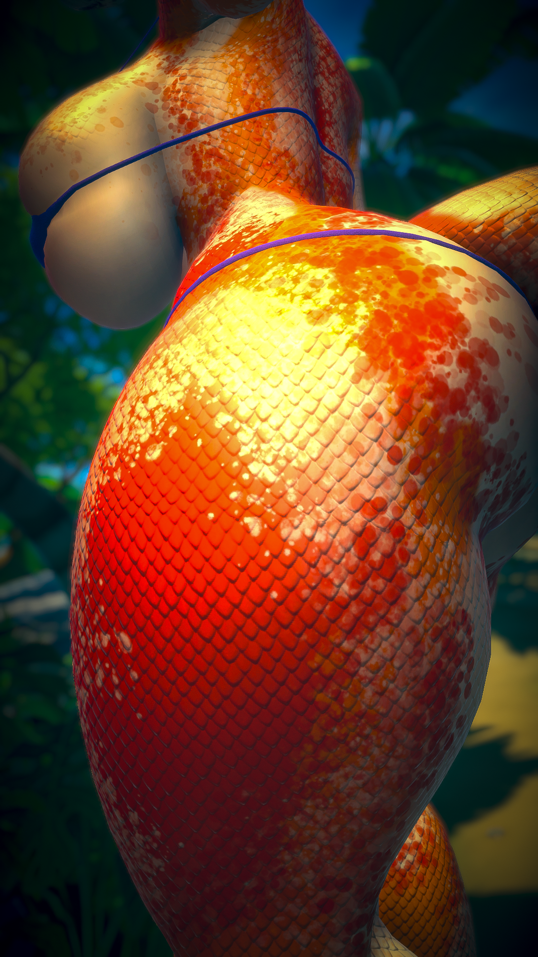 Lily the Snake Milk - Texture & Material