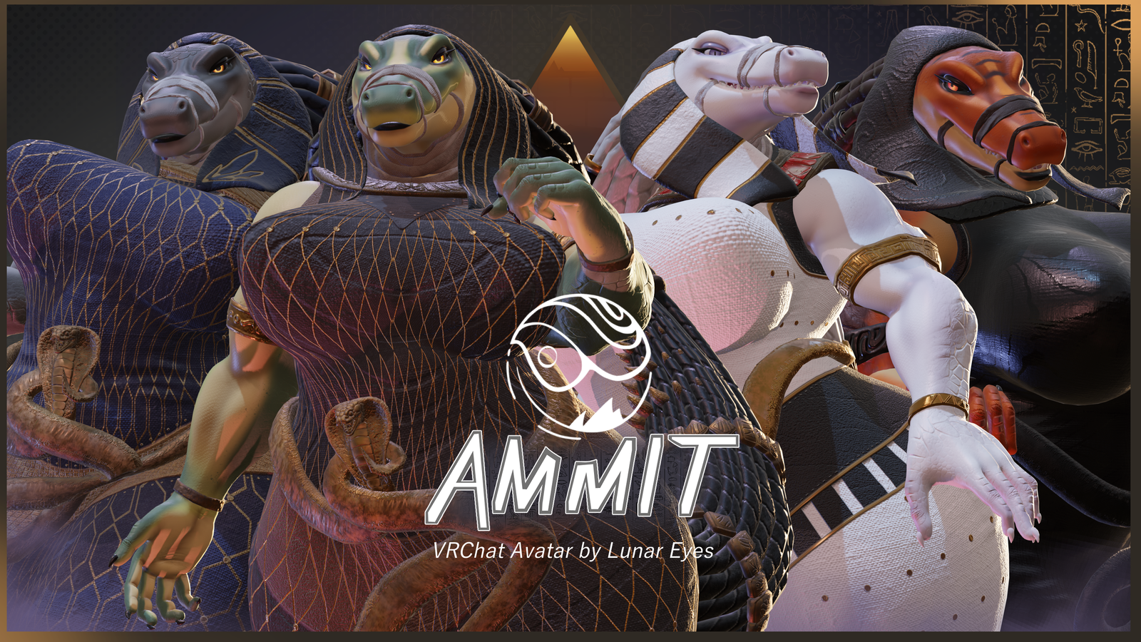 Ammit by Lunar VRC Avatar