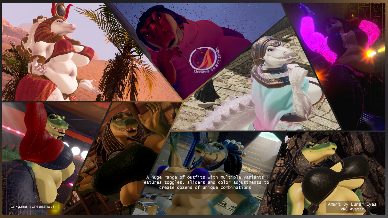 Ammit by Lunar VRC Avatar