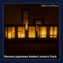 Banana | Japanese Andon Lantern Pack