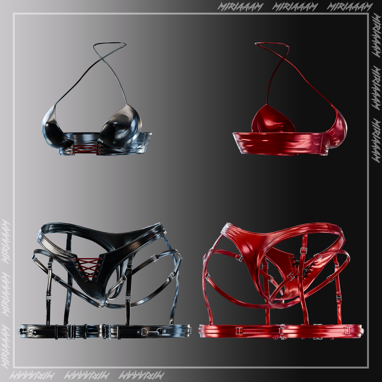 Akari set By Miriaaam [ZinFit & E-girl] - Commercial use.