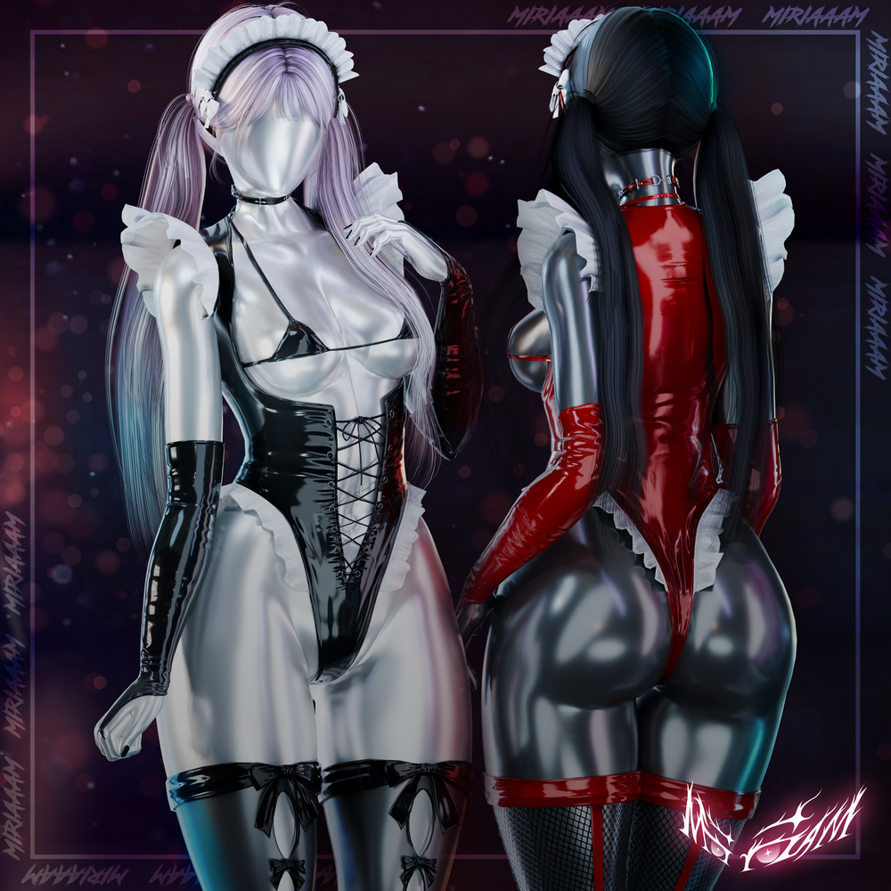 Miyu set By Miriaaam [VRBase Anime & E-girl] - Commercial use.