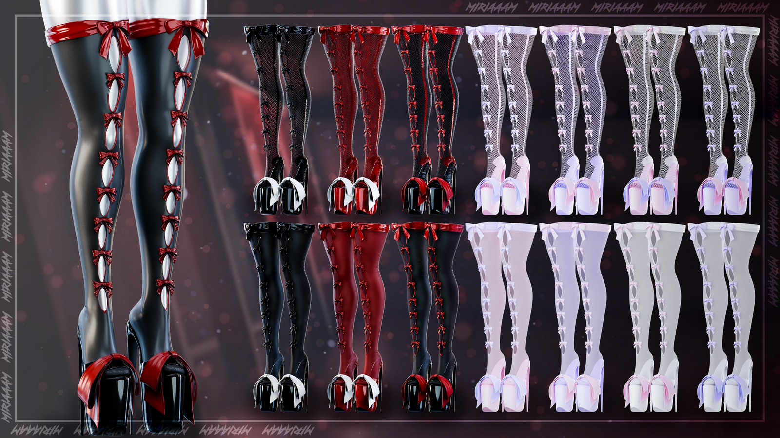 Miyu set By Miriaaam [VRBase Anime & E-girl] - Commercial use.