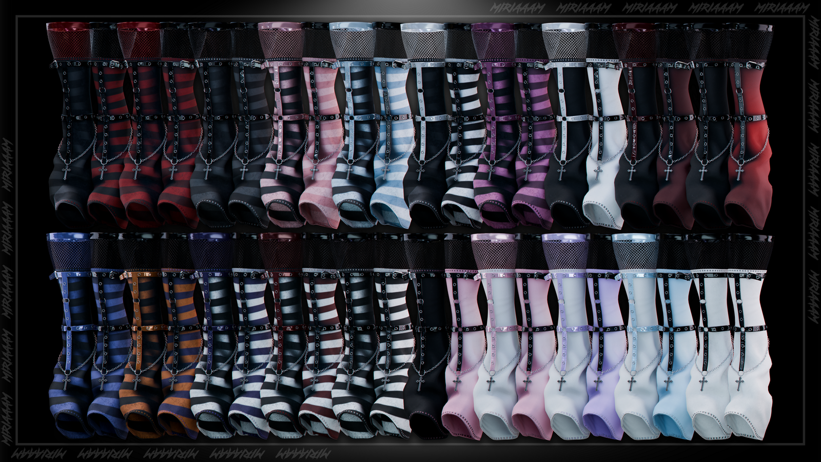s4d g1rl set By Miriaaam [VRBase Anime & E-girl] - Commercial use.