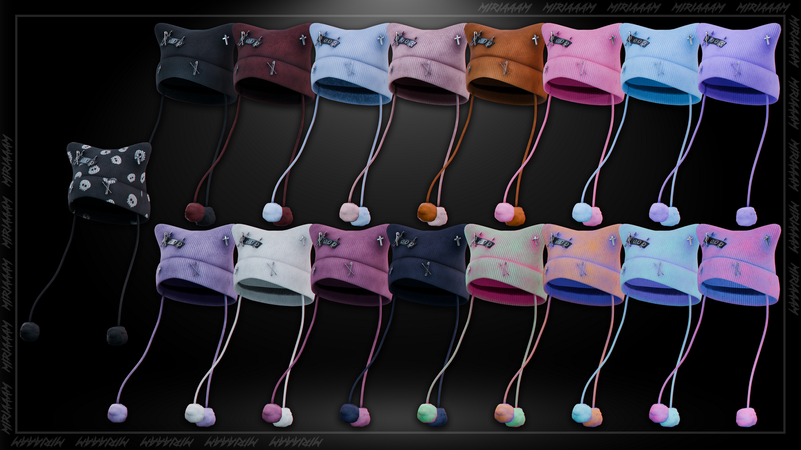 s4d g1rl set By Miriaaam [VRBase Anime & E-girl] - Commercial use.