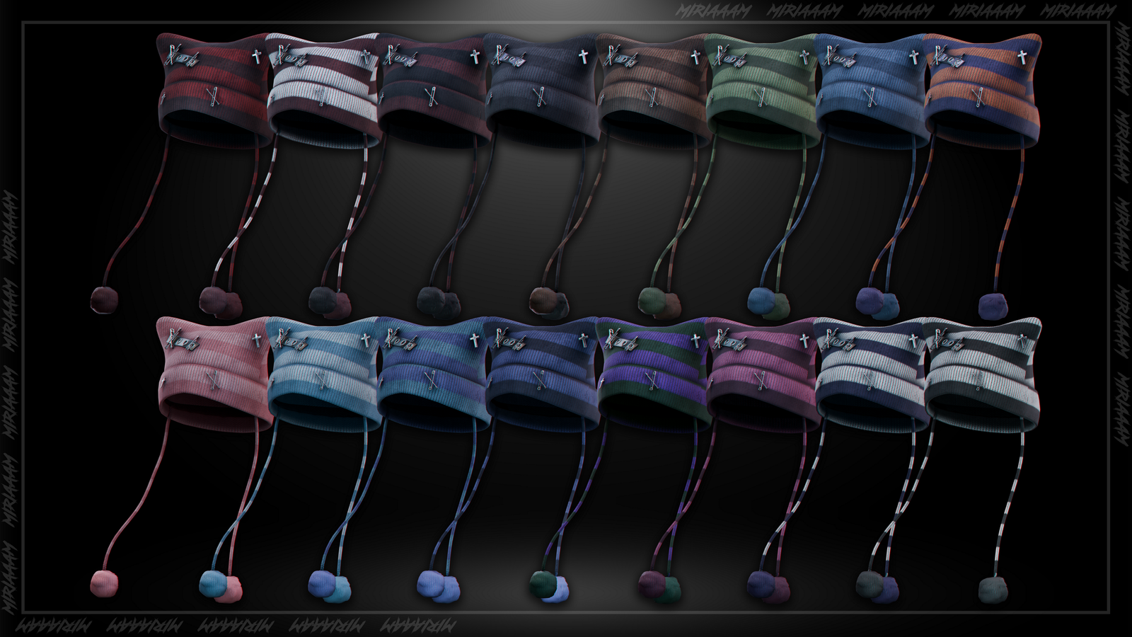 s4d g1rl set By Miriaaam [VRBase Anime & E-girl] - Commercial use.