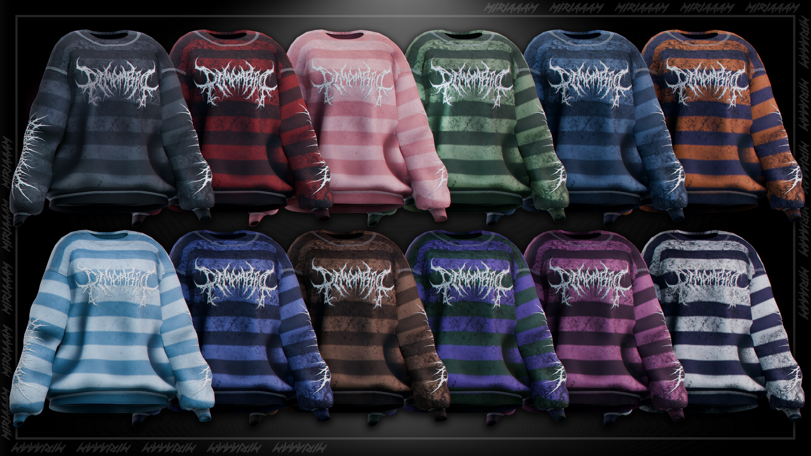 s4d g1rl set By Miriaaam [VRBase Anime & E-girl] - Commercial use.