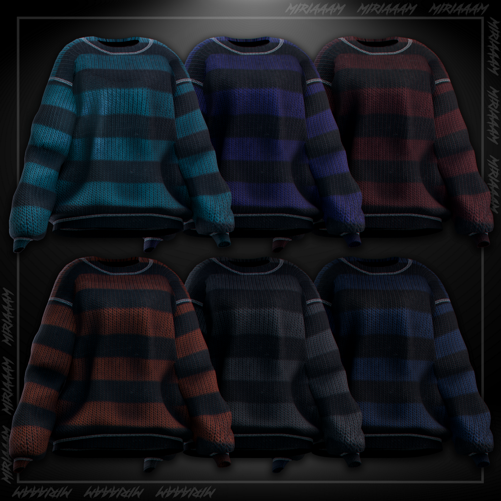 s4d g1rl set By Miriaaam [VRBase Anime & E-girl] - Commercial use.