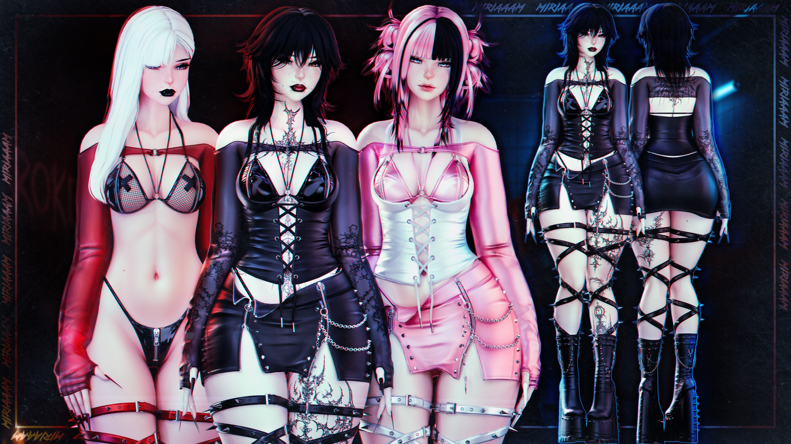 Nyx Set By Miriaaam [VRBase E-girl]- Commercial Use.