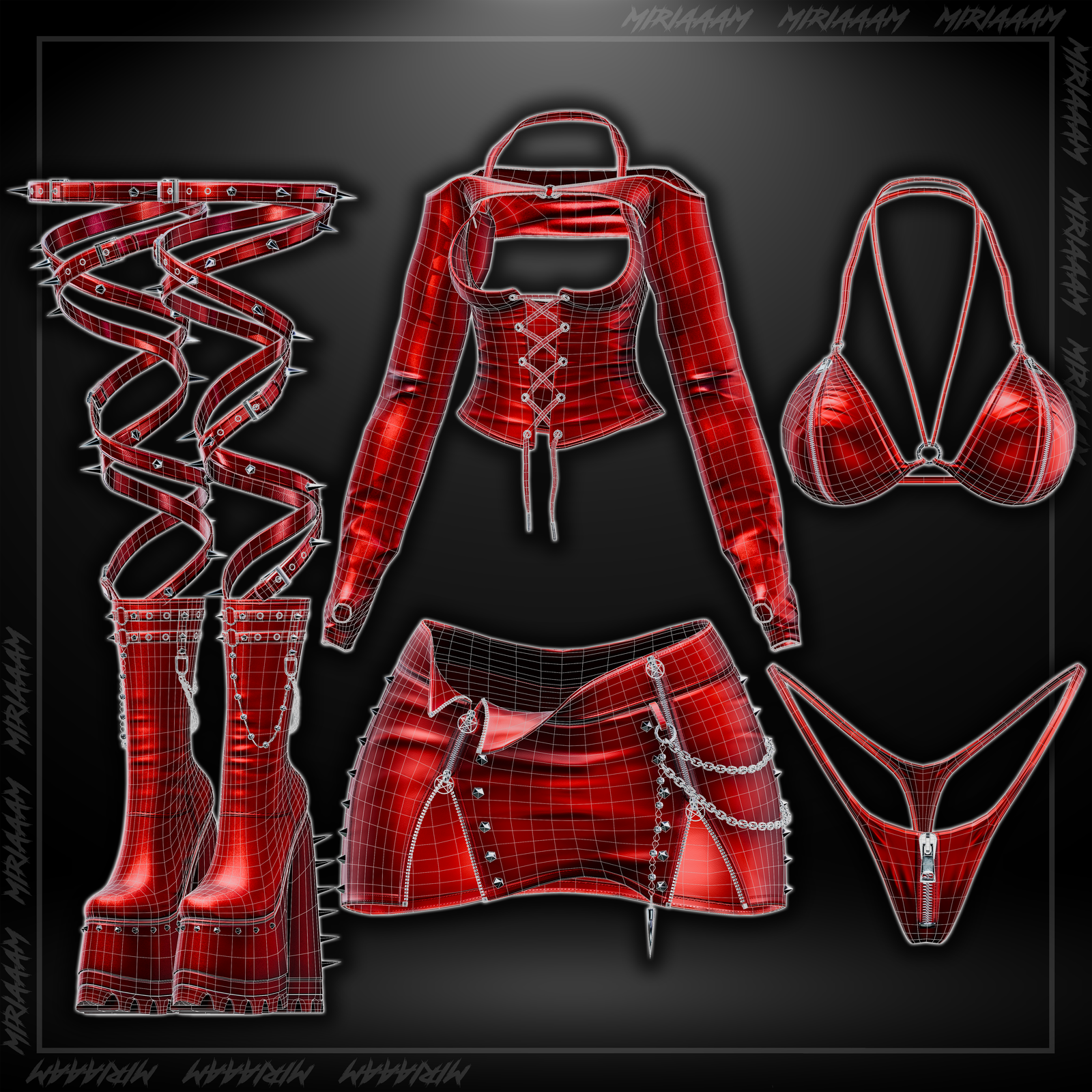 Nyx Set By Miriaaam [VRBase E-girl]- Commercial Use.