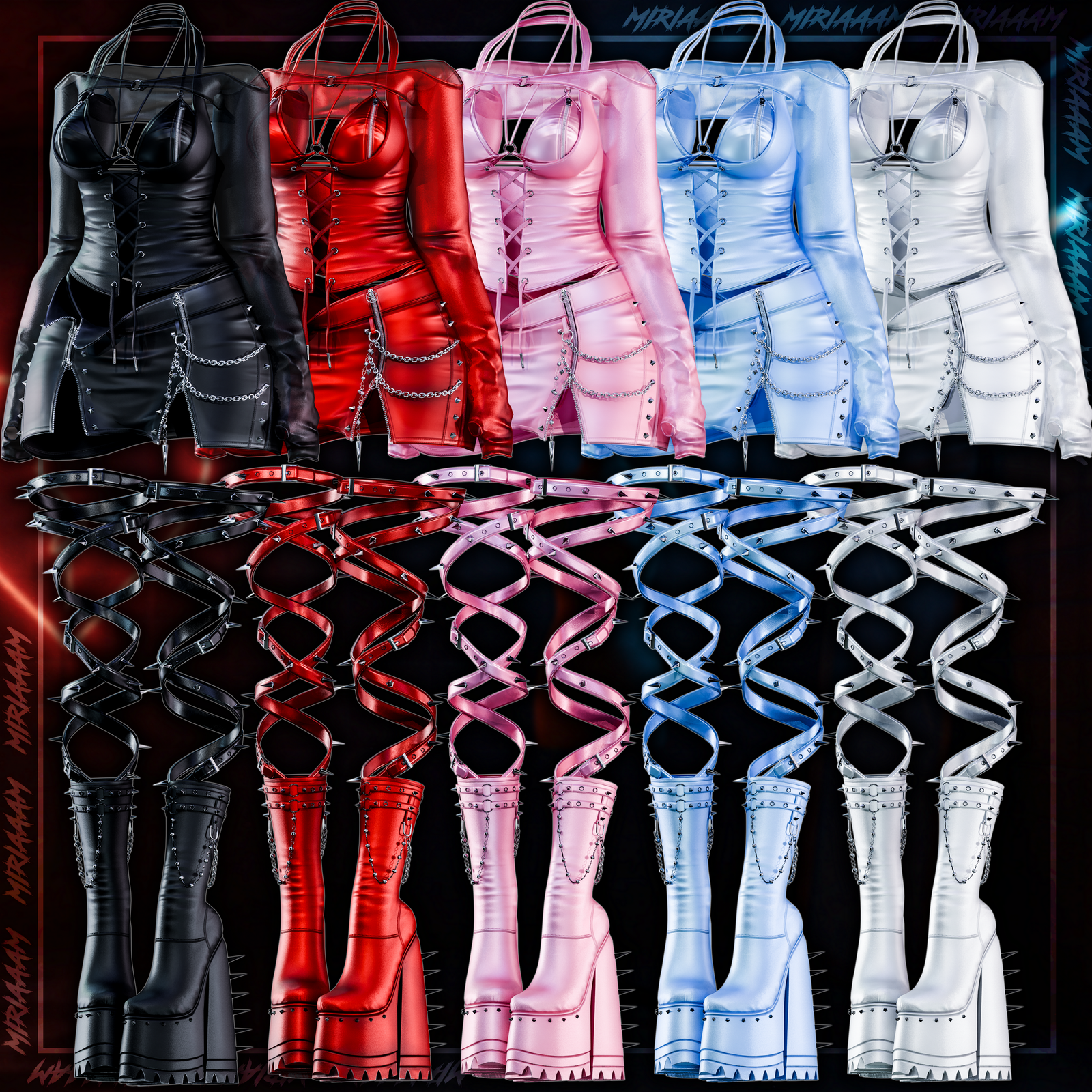 Nyx Set By Miriaaam [VRBase E-girl]- Commercial Use.