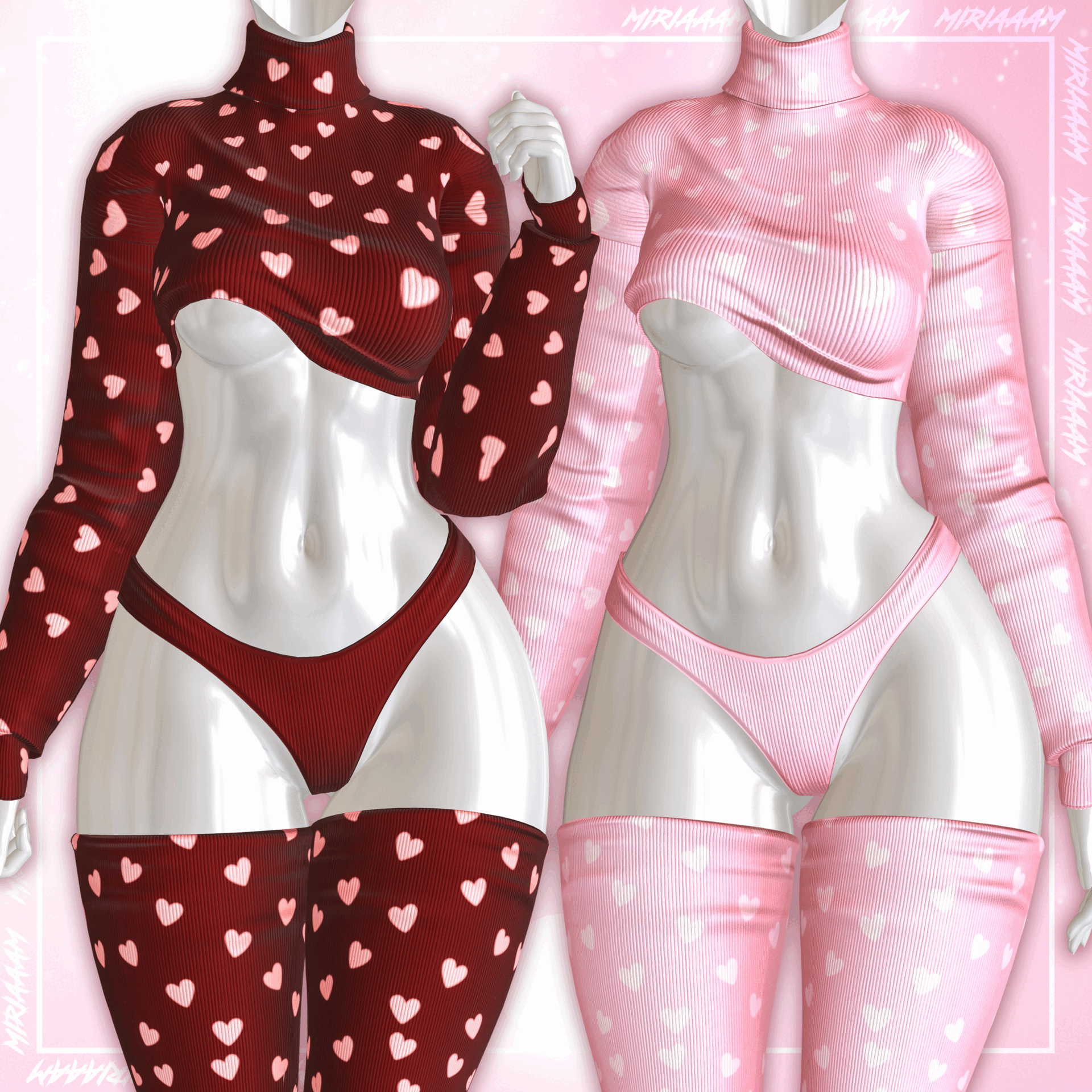 Comfy Set By Miriaaam [VRBase E-girl]- Commercial Use.
