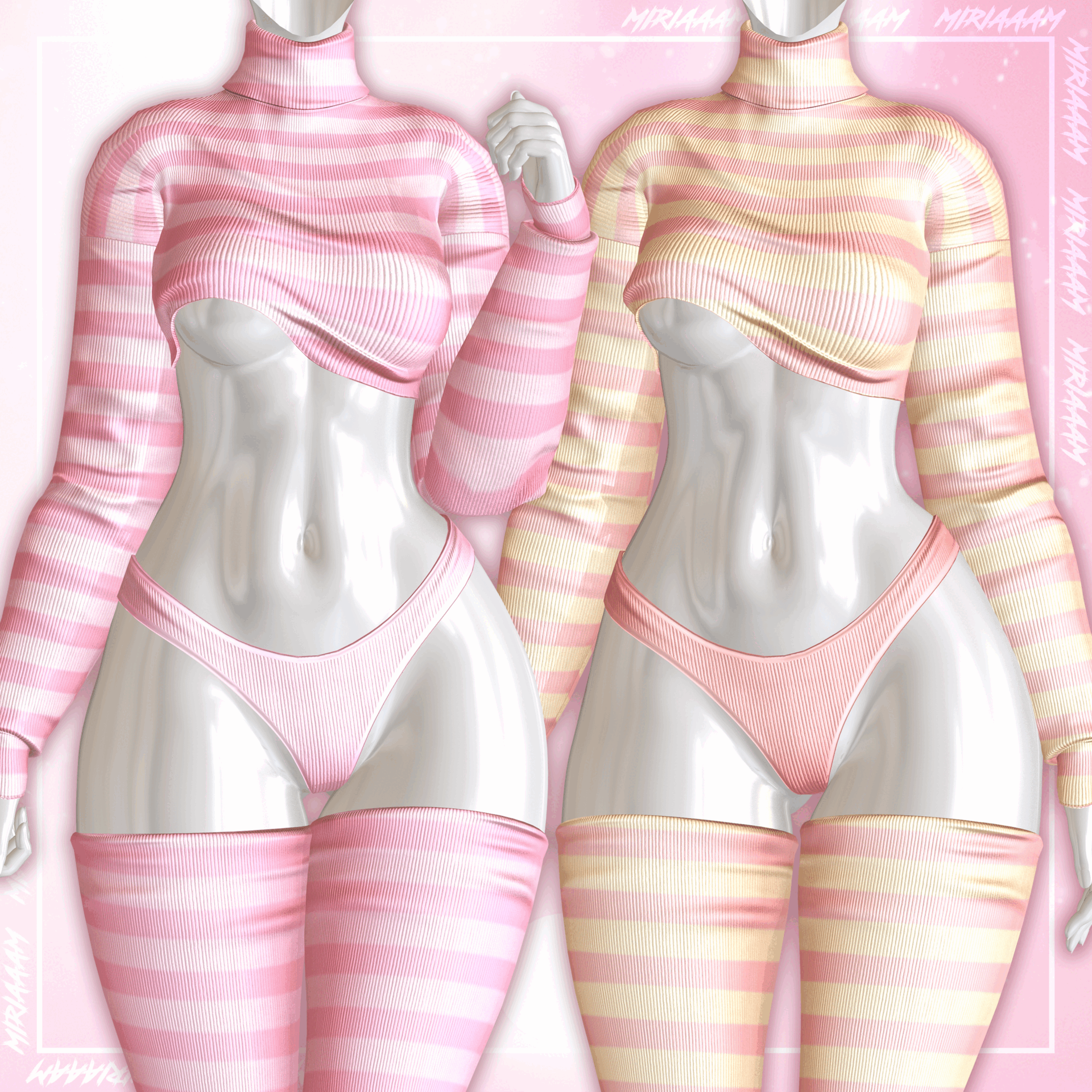 Comfy Set By Miriaaam [VRBase E-girl]- Commercial Use.