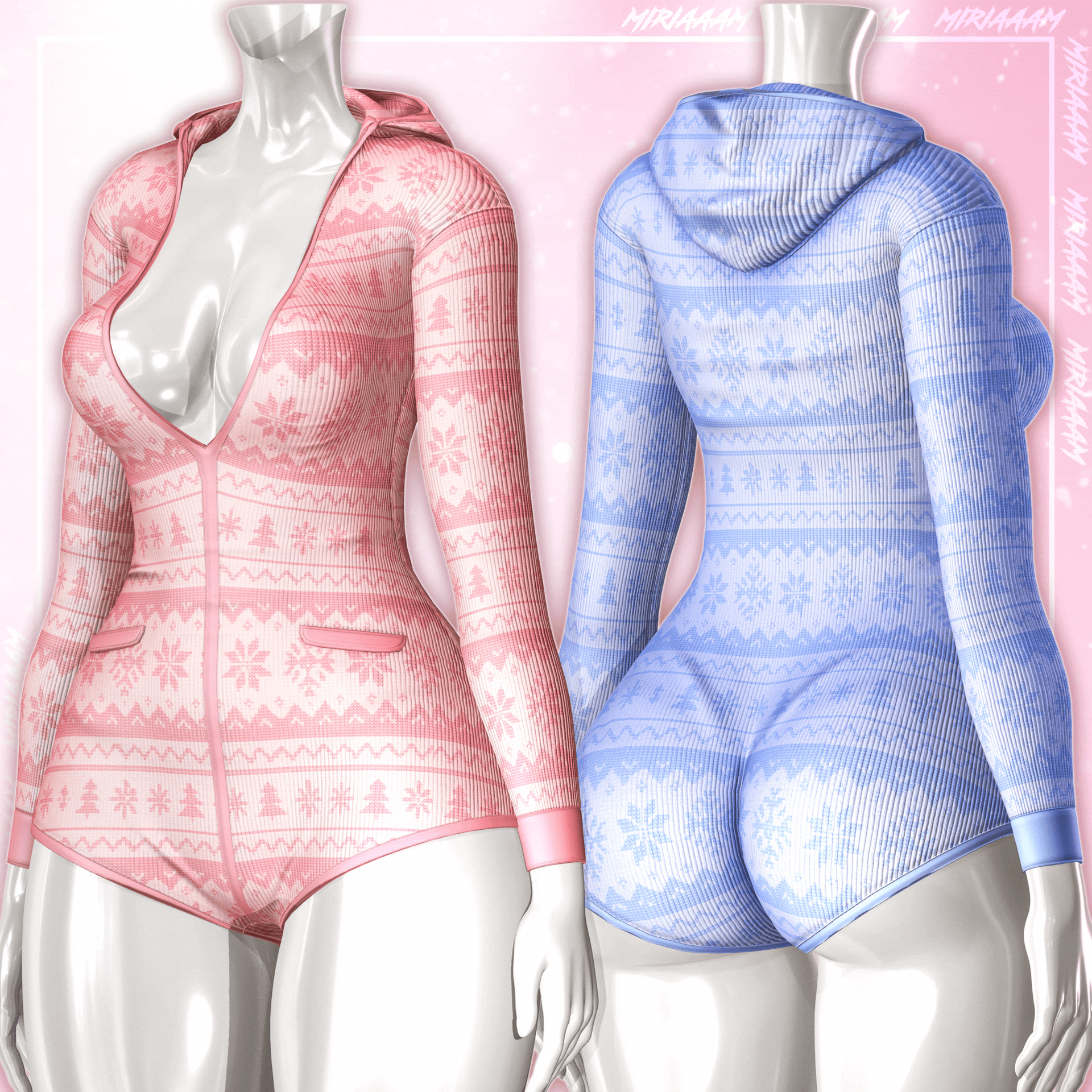 Winter romper By Miriaaam [VRBase E-girl]- Commercial Use.