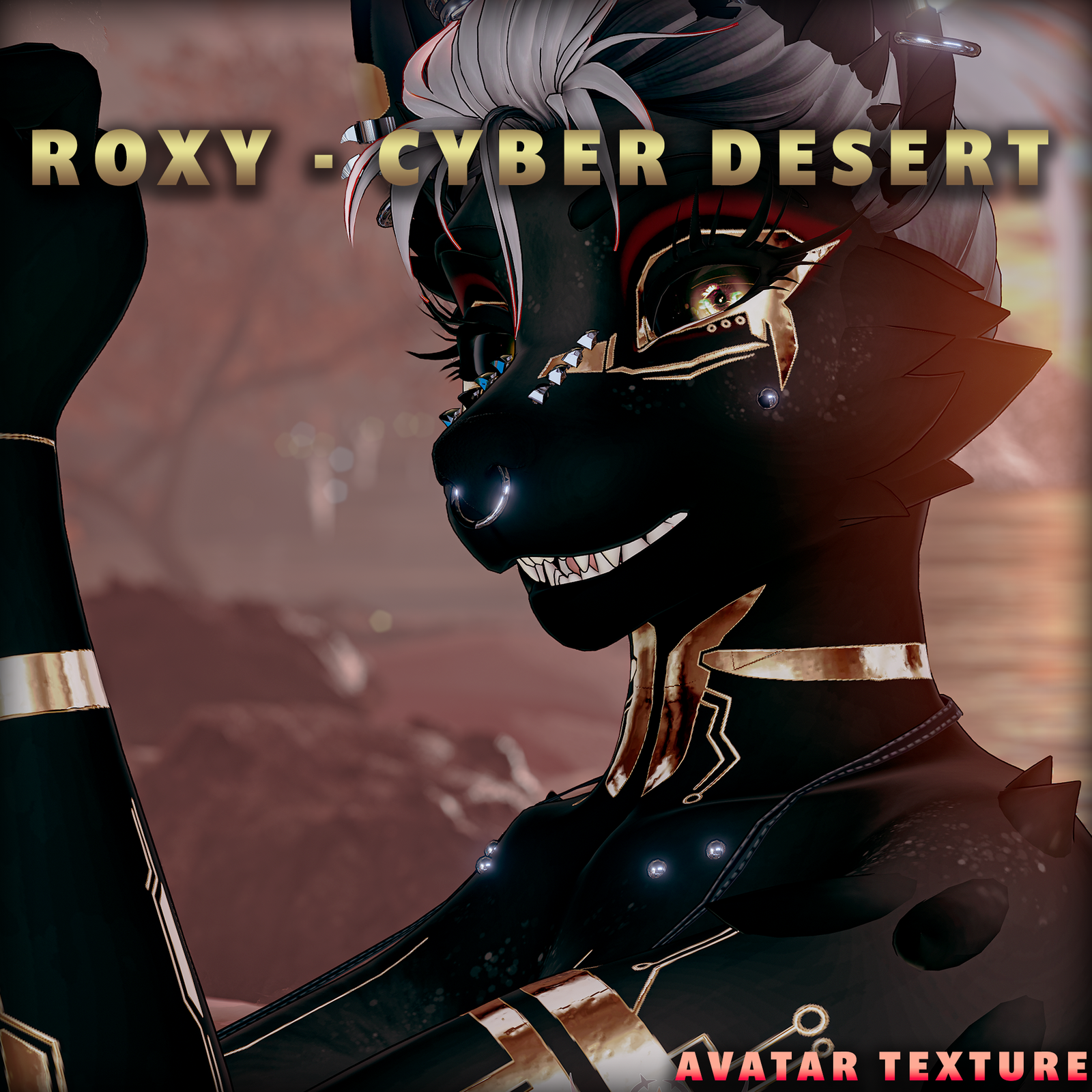 Cyber Desert - Roxy Avatar Texture
