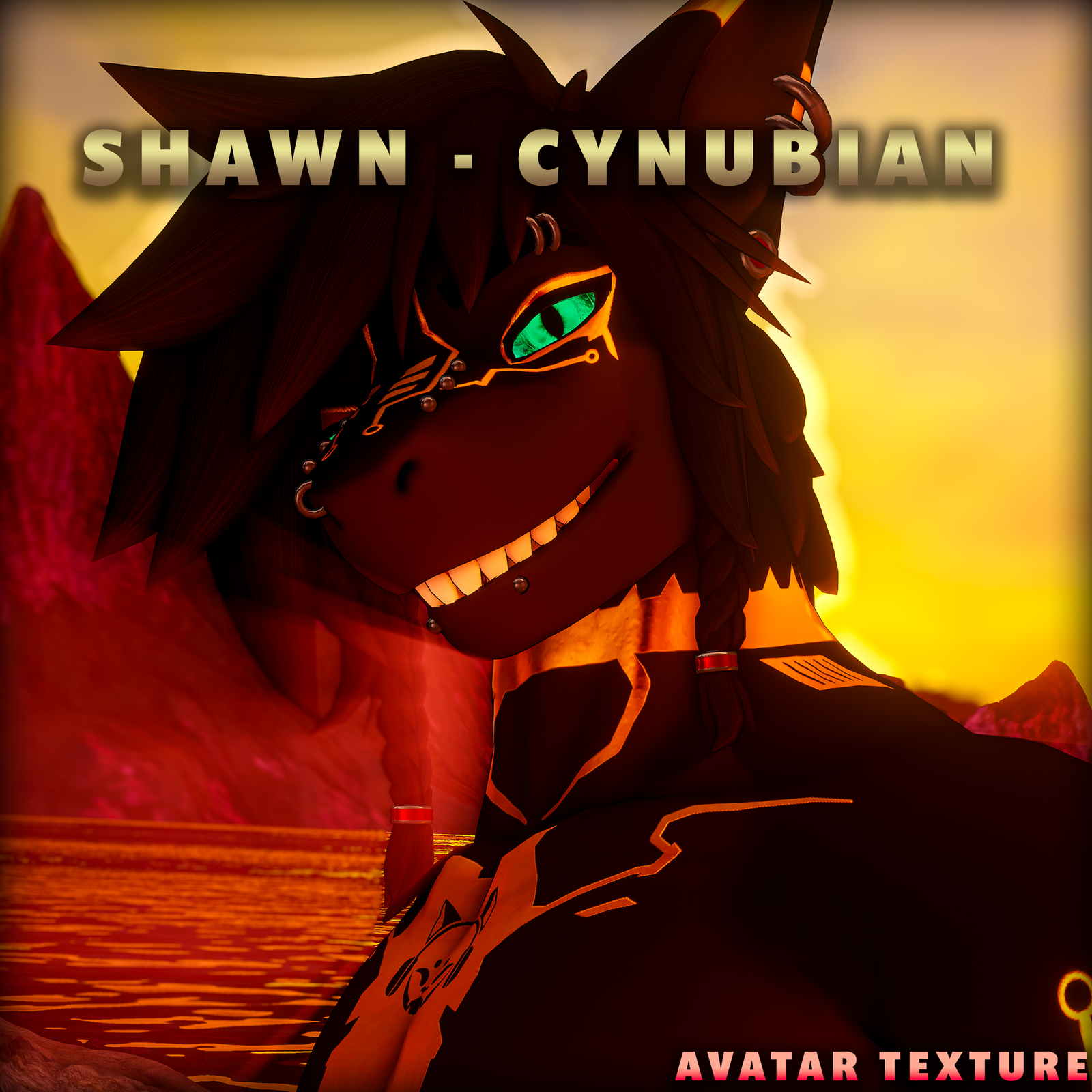 CyNubian - Shawn the Shark Avatar Texture