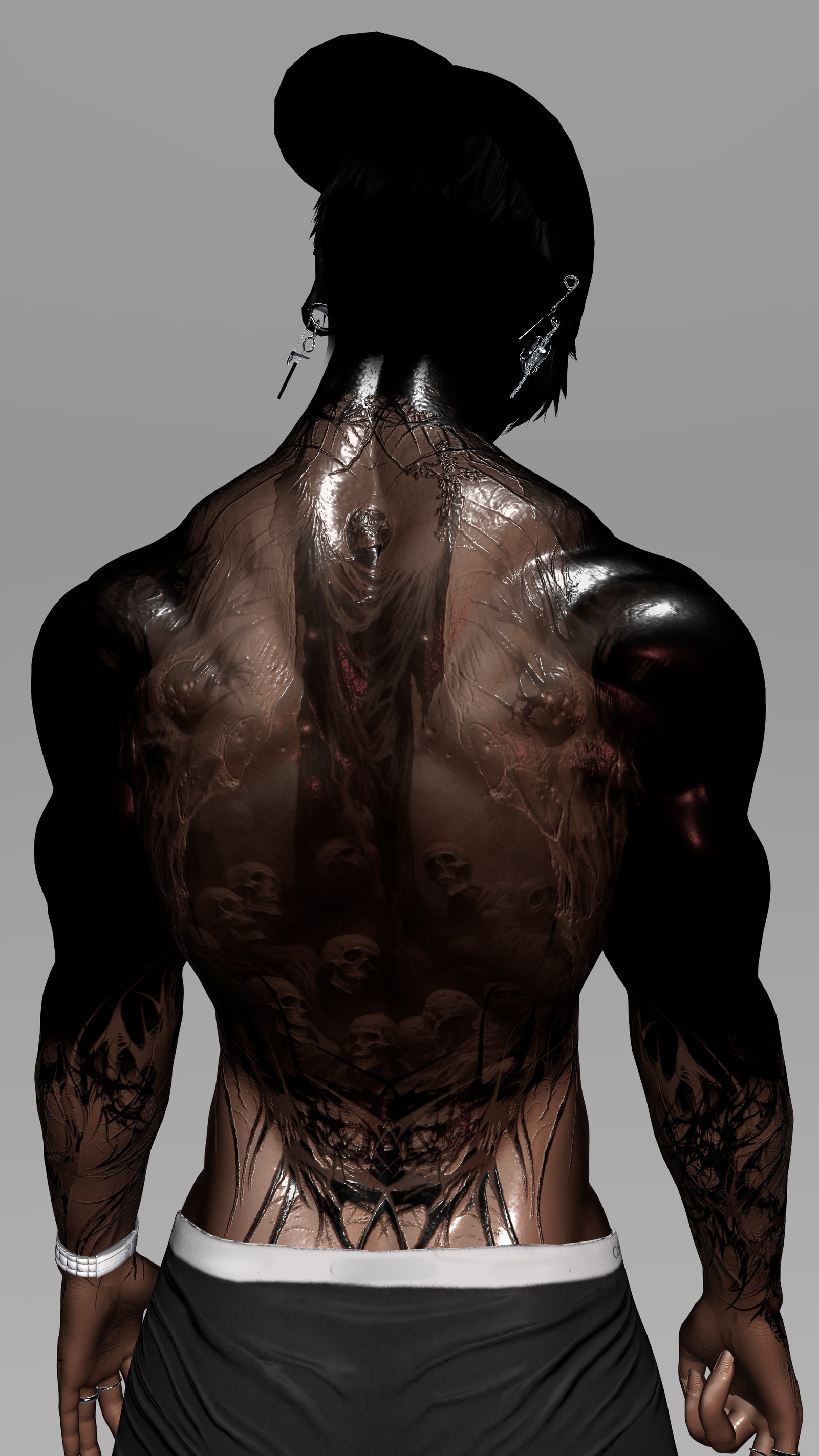 4K REAPER MALE BODY TEXTURE - ACE