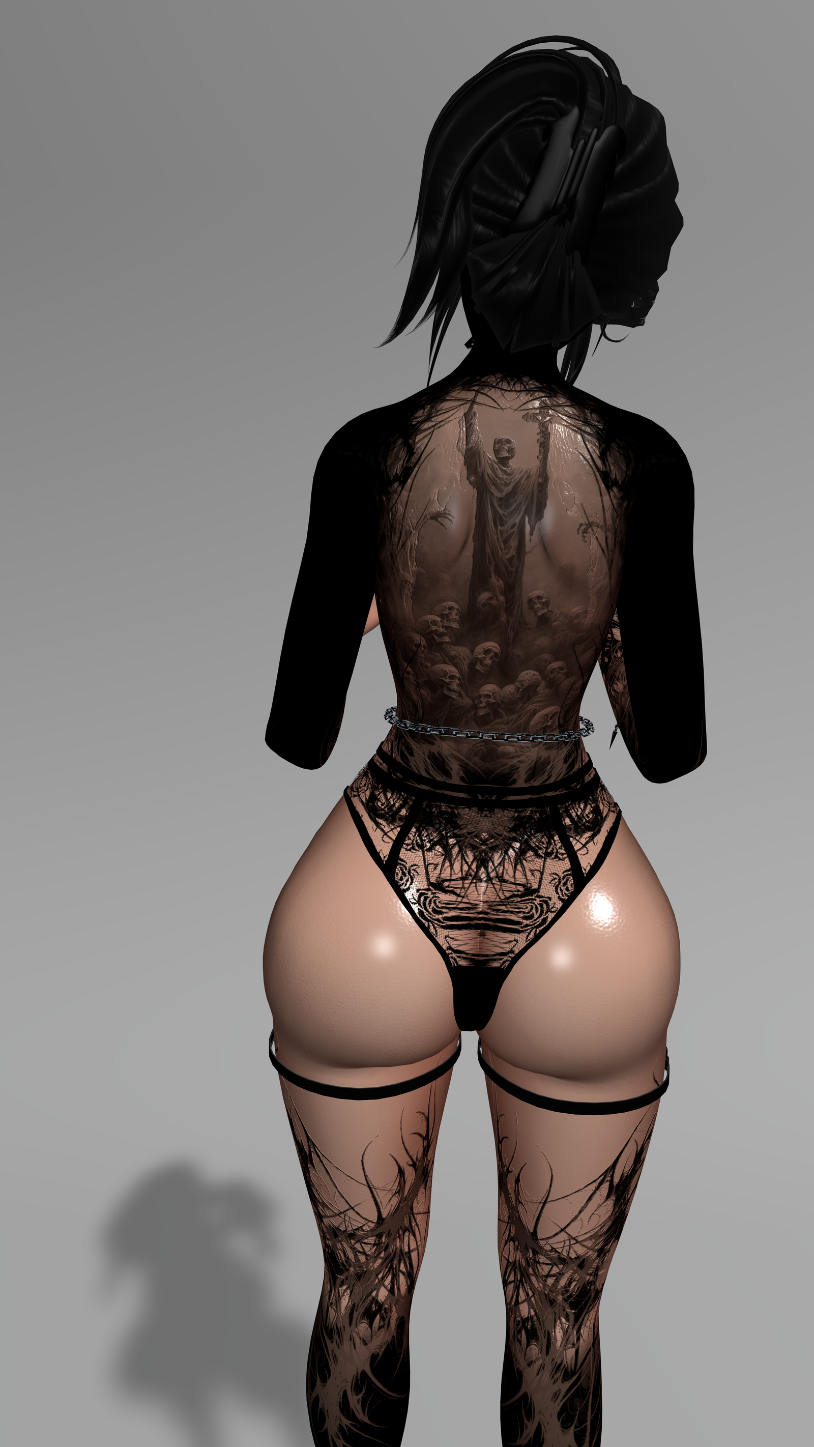 4K REAPER FEMALE BODY TEXTURE - ZIN