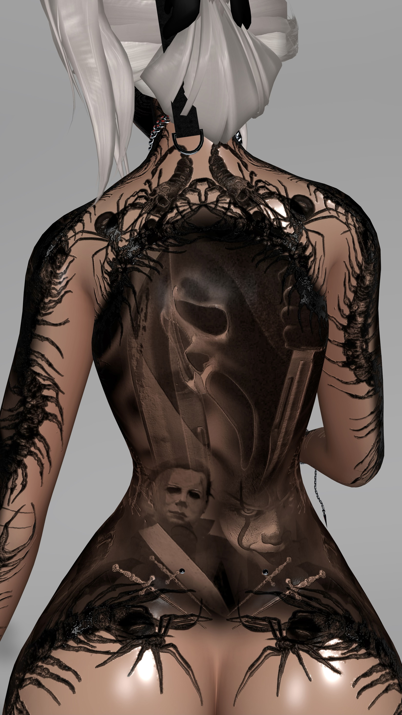 4K SLASHER FEMALE BODY TEXTURE - ZIN