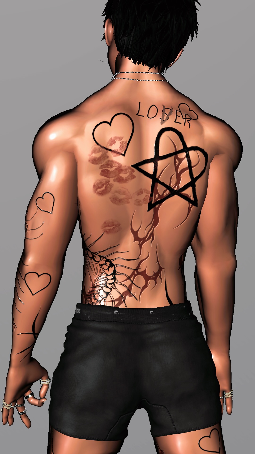 4K LOVER MALE TEXTURE - AKI, ACE, DEAN HEAD