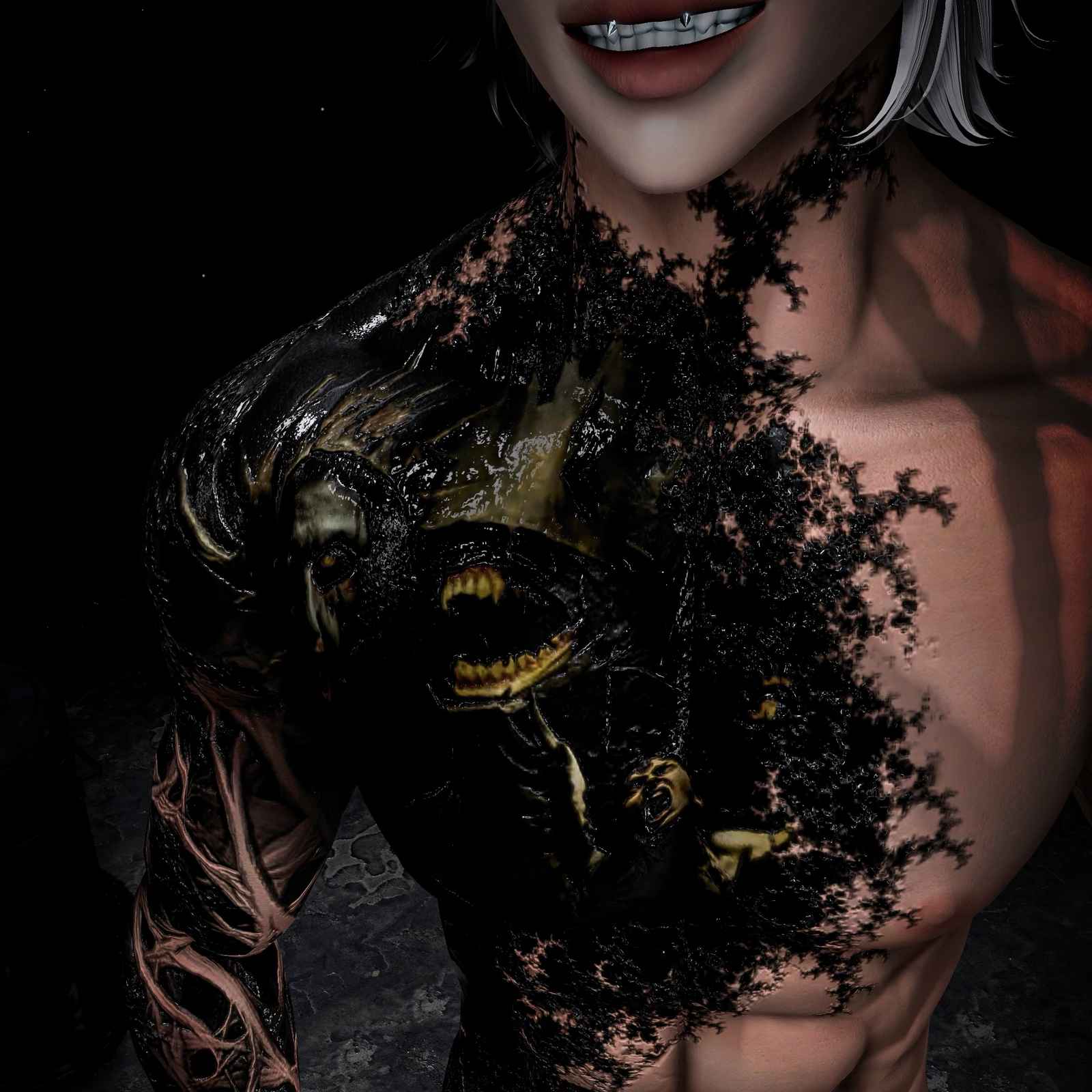 4K MERCY MALE HALLOWEEN TEXTURE - ACE, AKI, EXO V4