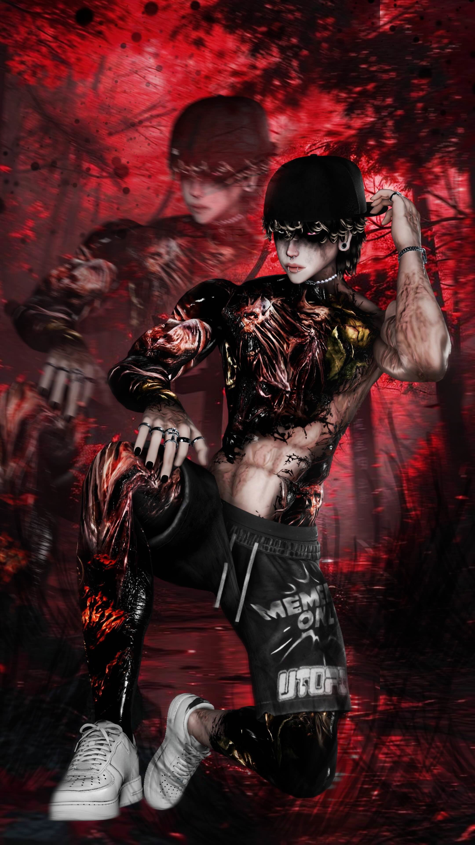 4K PAIN MALE TEXTURE - AKI/ACE/EXOv4