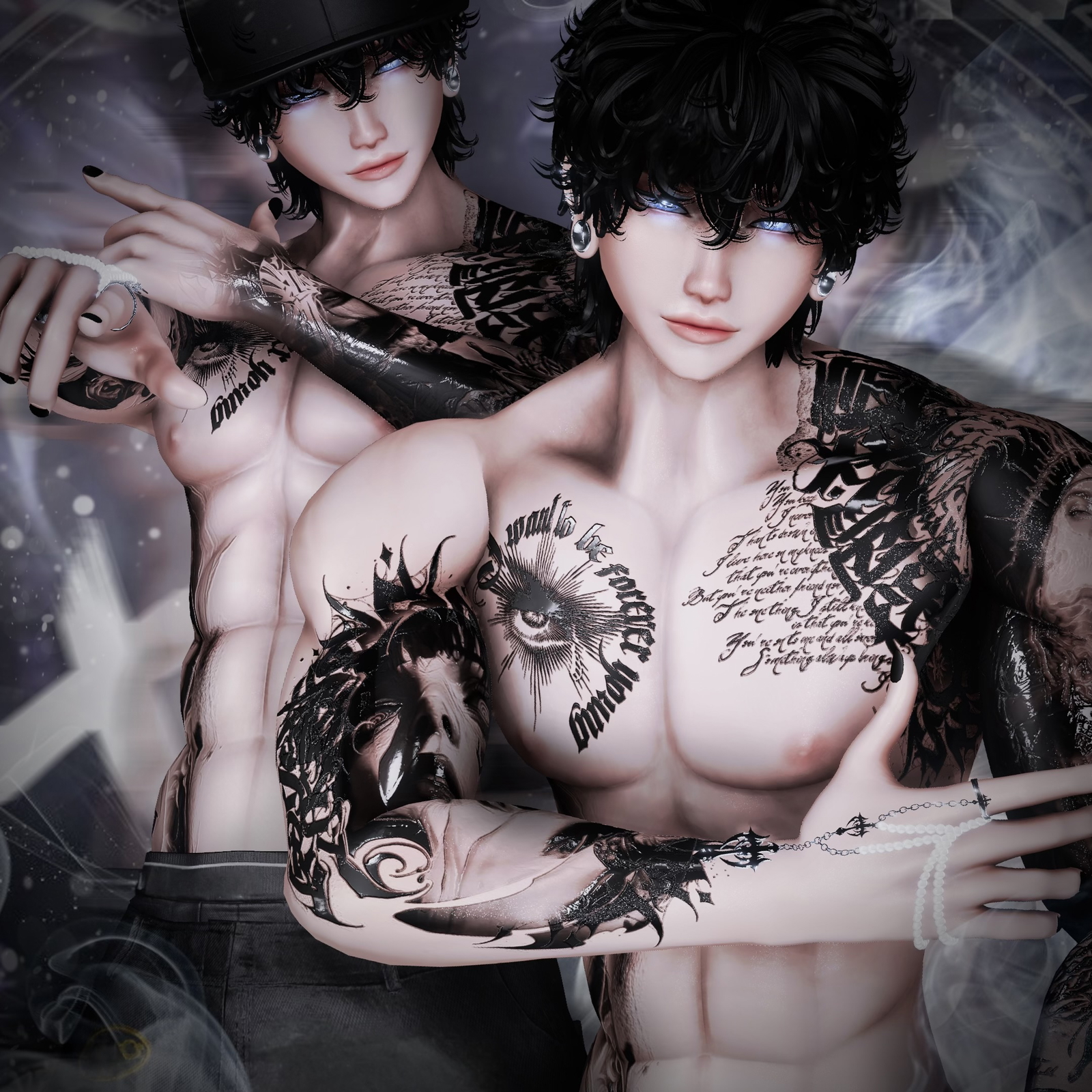 4K LUST MALE BODY TEXTURE - ACE/ AKI/ EXO V4