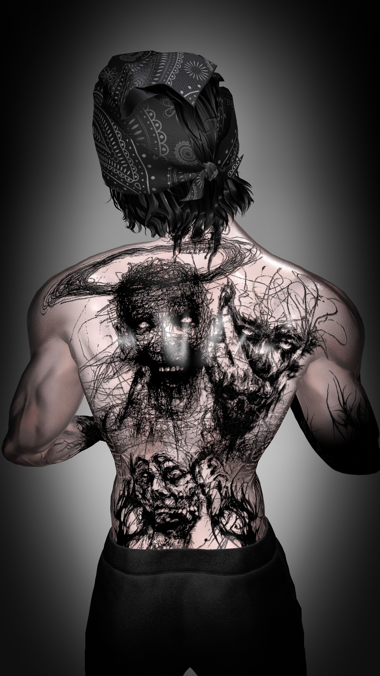 4K MUERTE MALE BODY TEXTURE - ACE/AKI/EXO V4