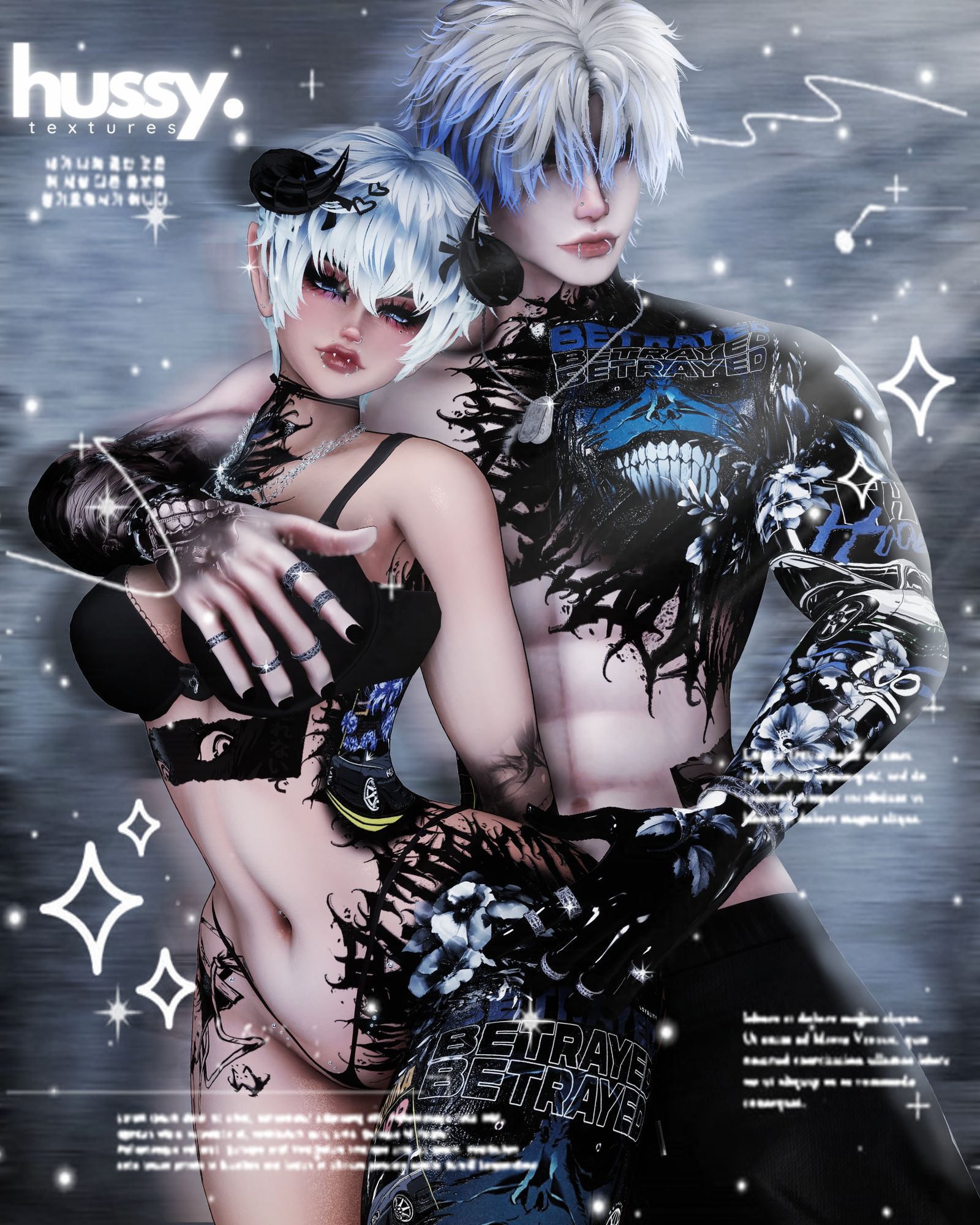 4K BETRAY FEMALE TEXTURE - EGIRL, HAZIE, ZINRP, VENUSV2