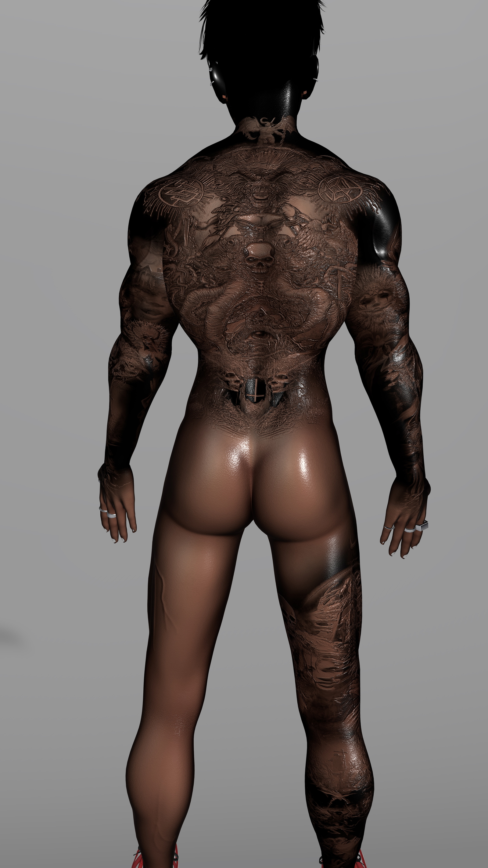 4K BEWARE BODY TEXTURE - MALE & FEMALE