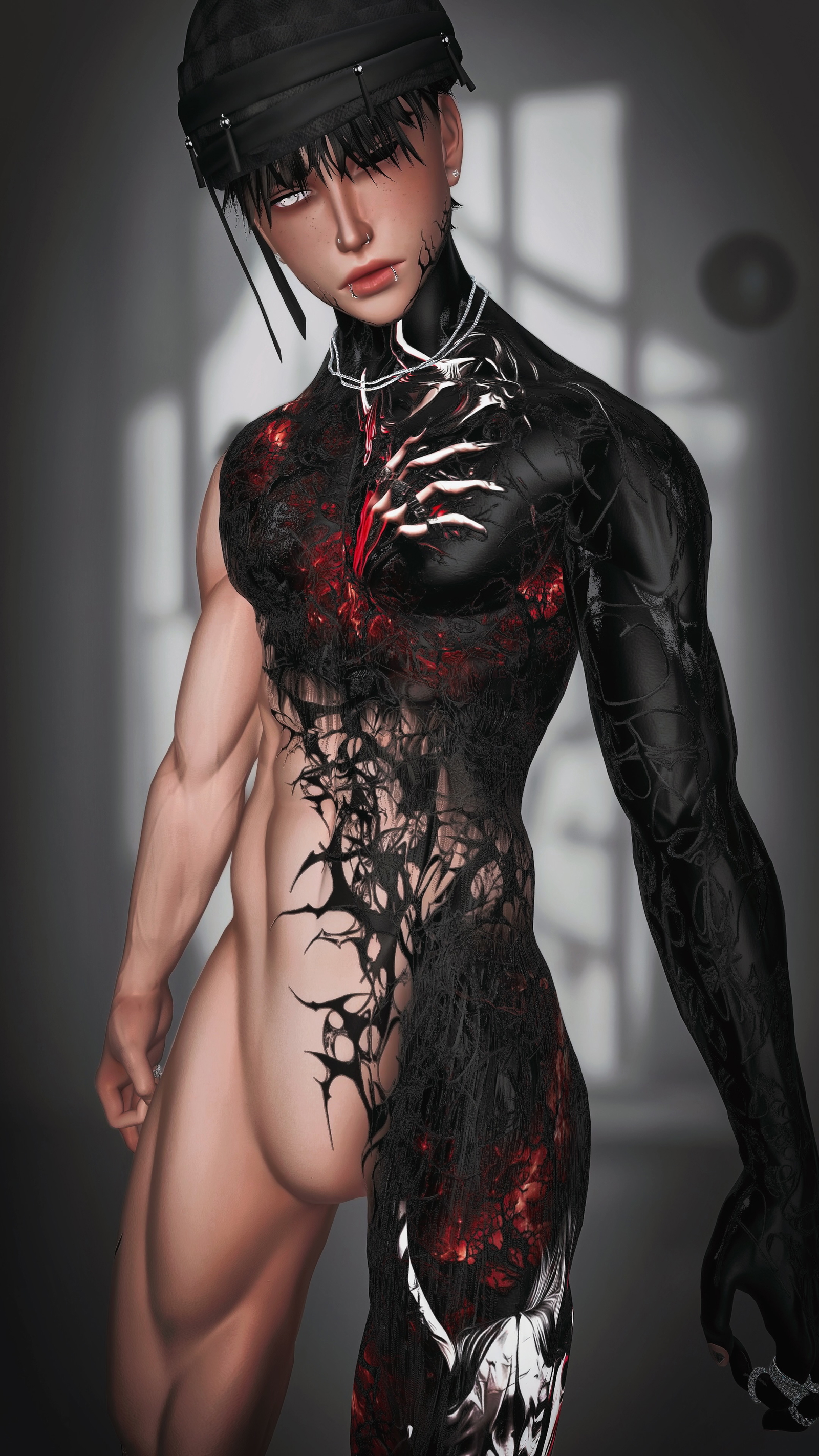 4K BLEED MALE TEXTURE - HEAD & BODY